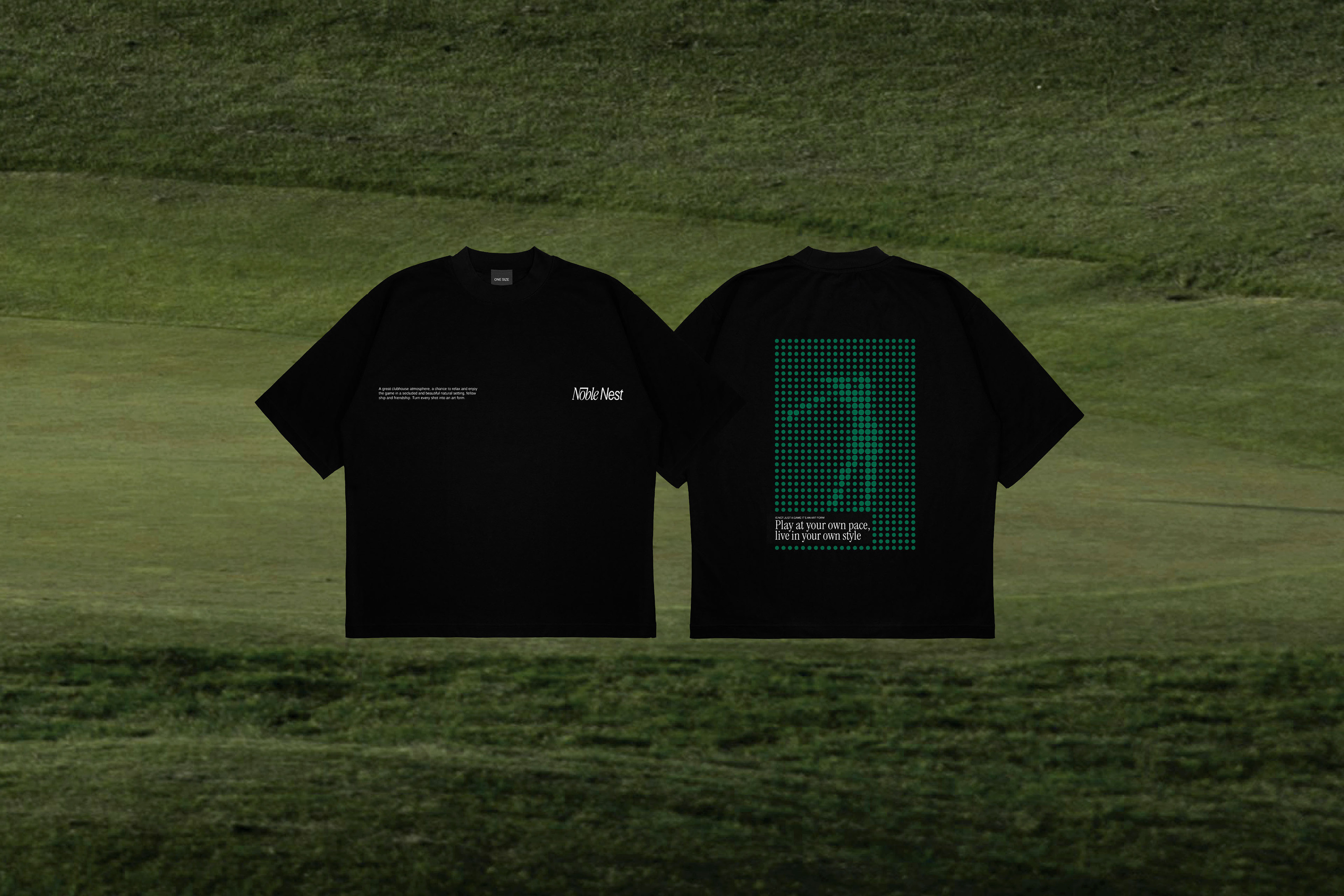 NOBLE NEST - айдентика для гольф клуба — Изображение №7 — Брендинг, Графика на Dprofile