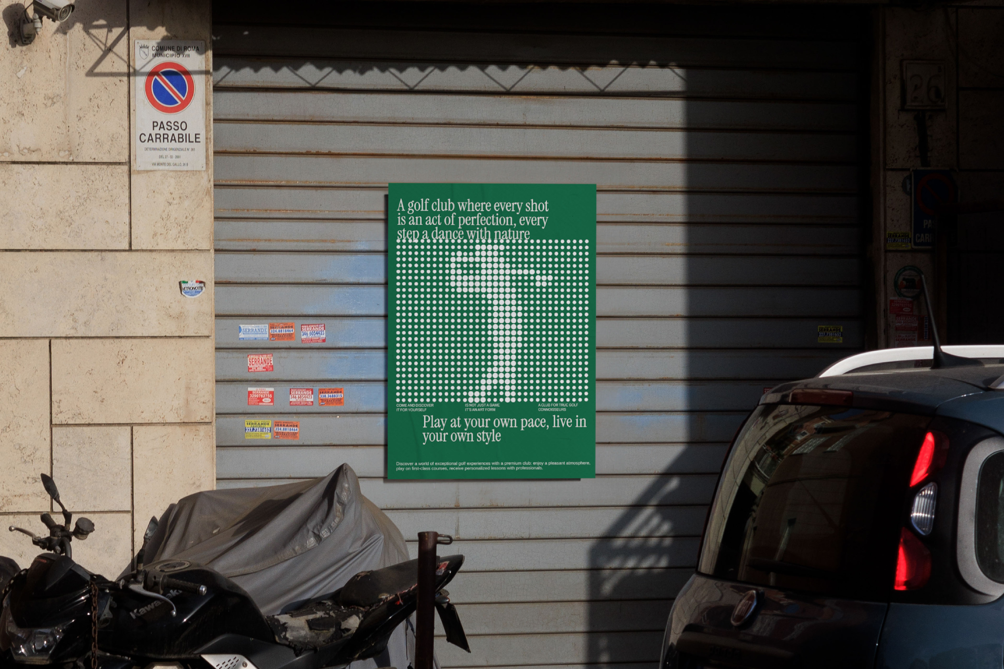 NOBLE NEST - айдентика для гольф клуба — Изображение №2 — Брендинг, Графика на Dprofile