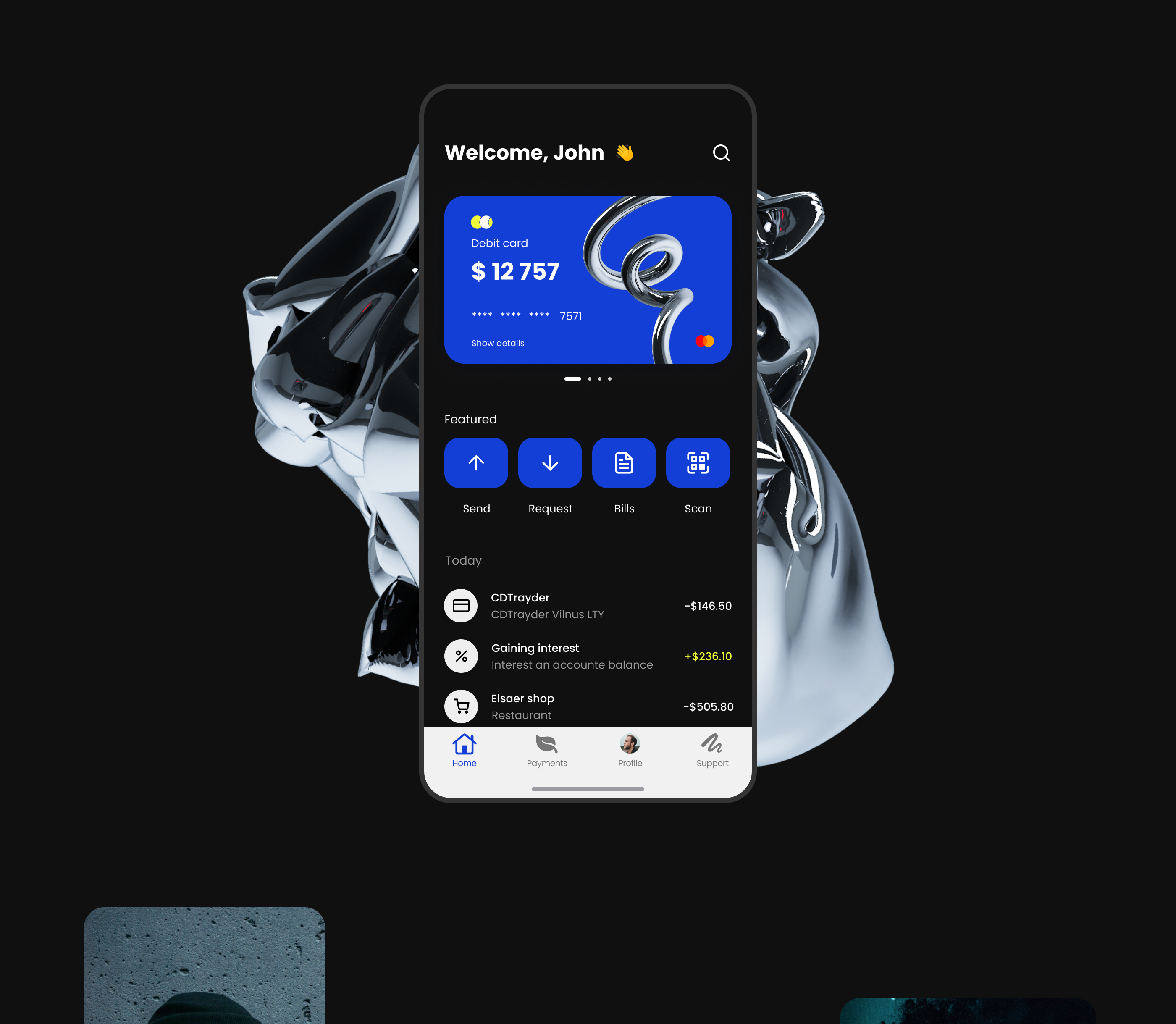 Mobile app for online bank — Изображение №4 — Интерфейсы на Dprofile