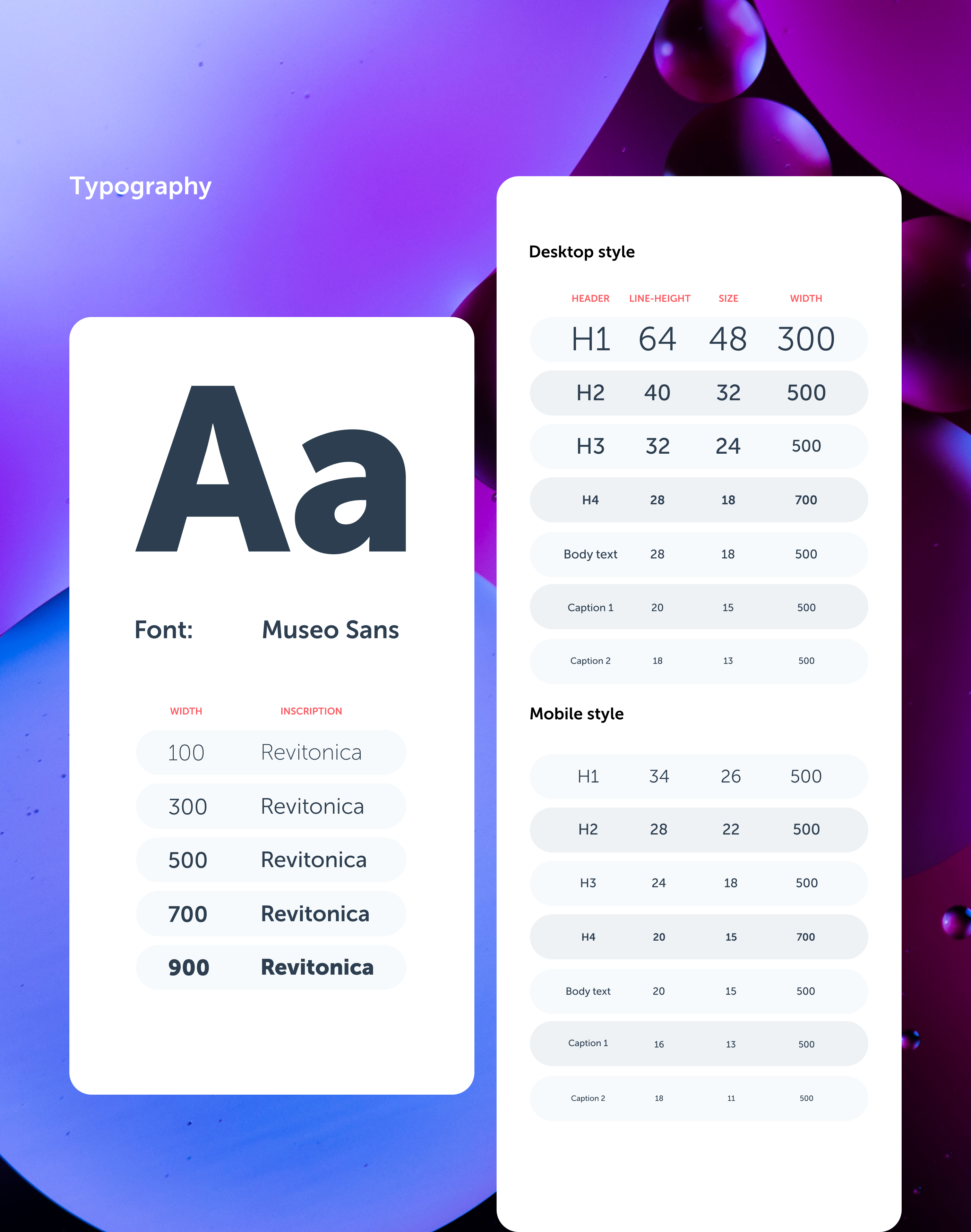 REVITONIKA /Ui-Ux/Ui Kit/Landing page/ Design system — Изображение №7 — Интерфейсы на Dprofile