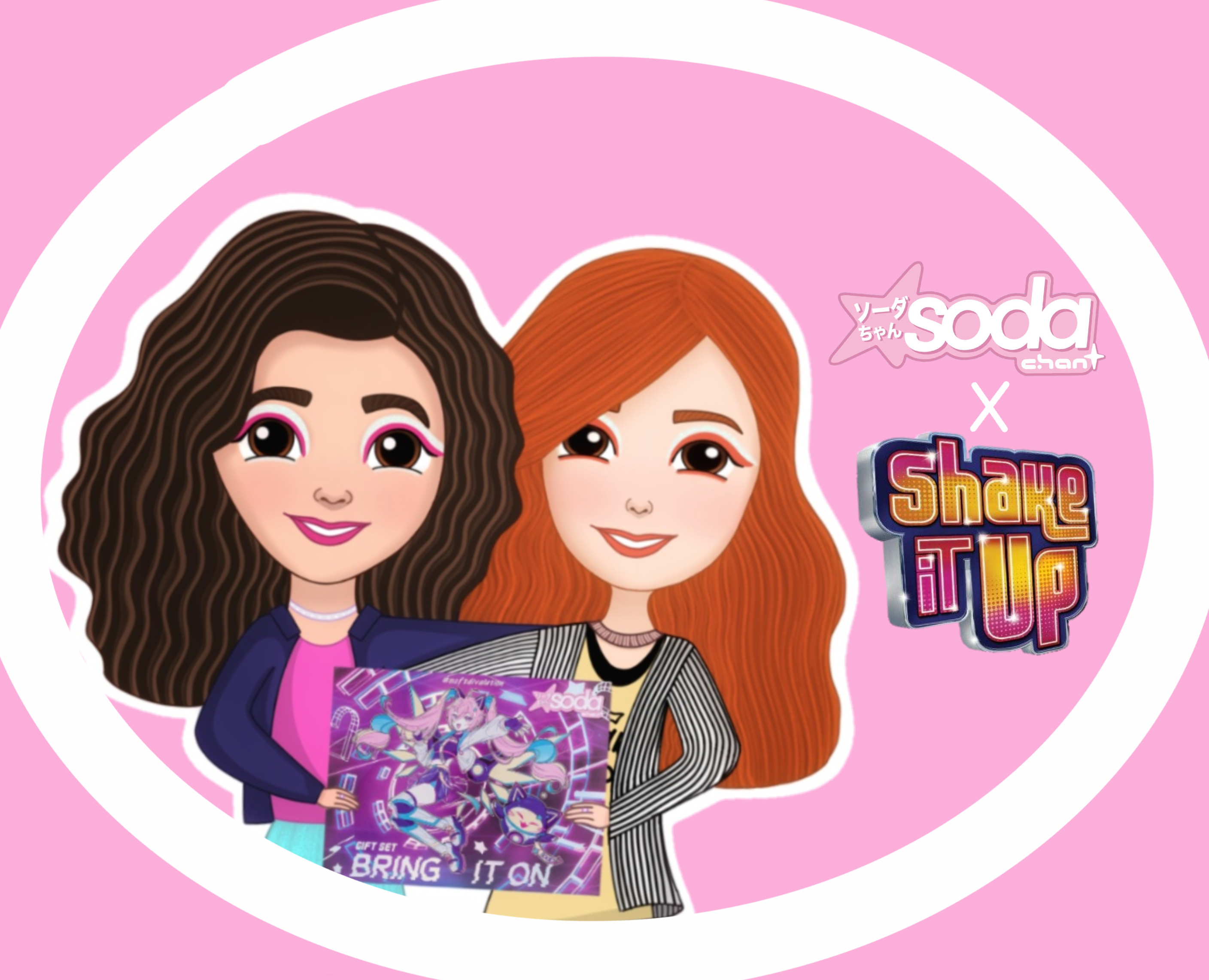 Иллюстрация для рекламы набора косметики от бренда Soda chan — Иллюстрация, Графика на Dprofile