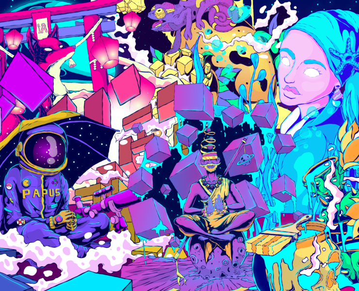 Illustrations 2022 на Dprofile