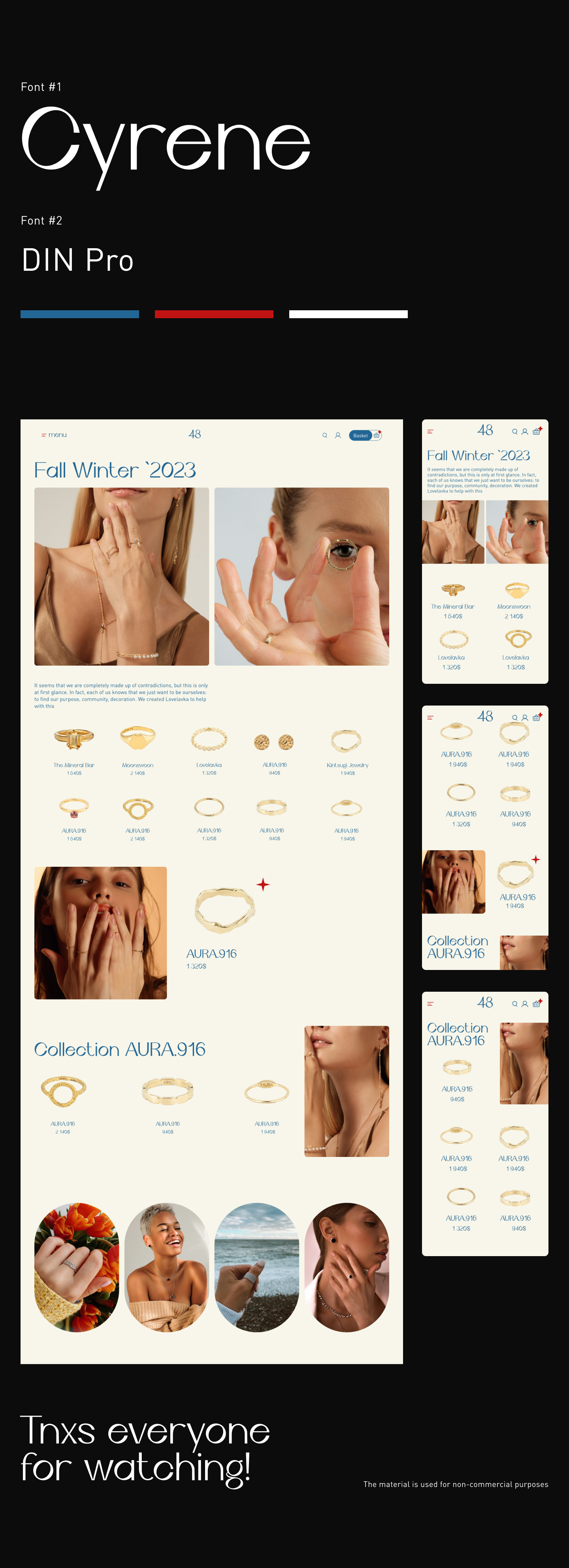 48 Jewerly e-commerce — Изображение №5 — Интерфейсы на Dprofile