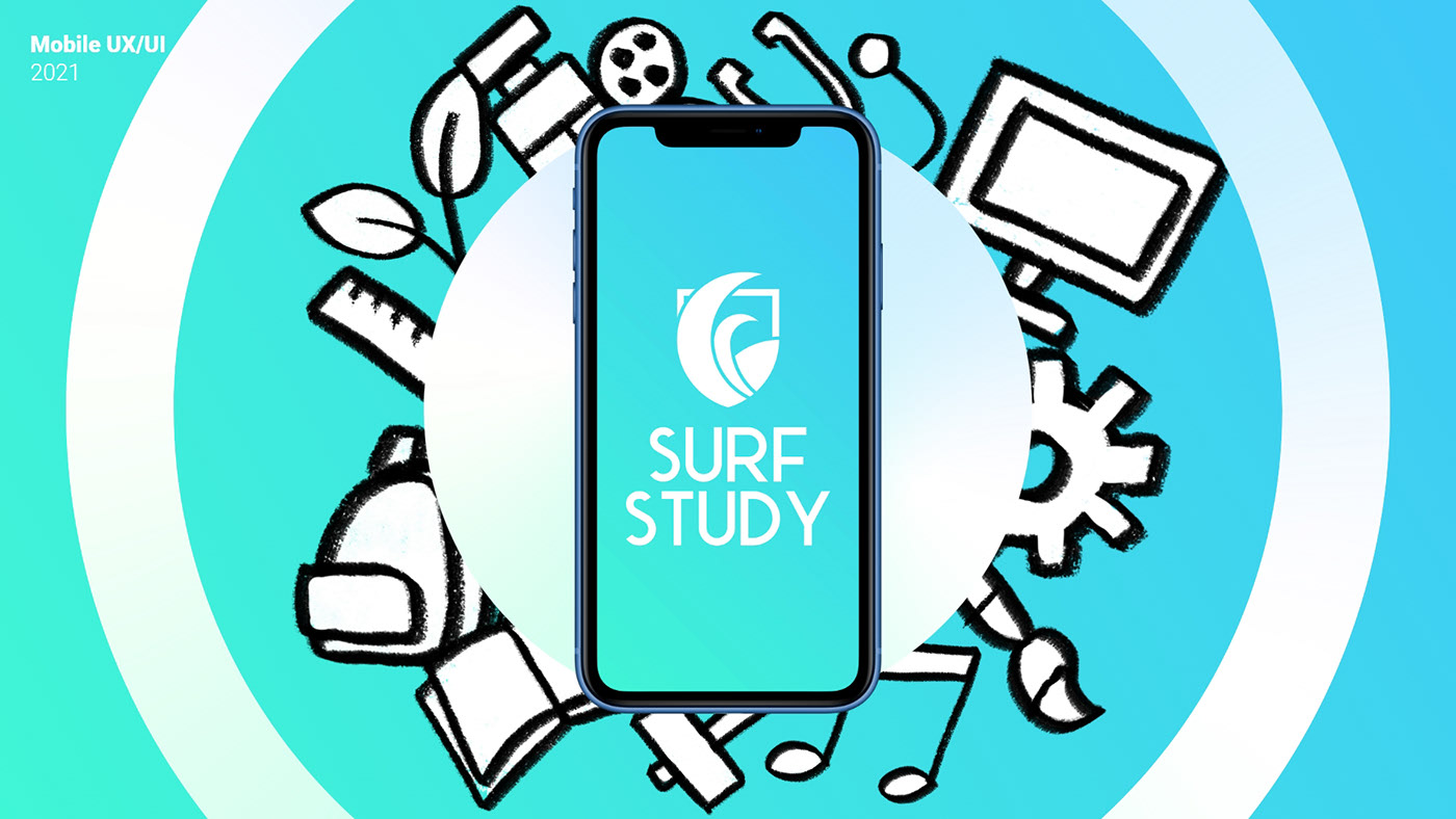 Surf Study. Сервис для абитуриентов || Mobile UX/UI — Изображение №1 — Интерфейсы на Dprofile
