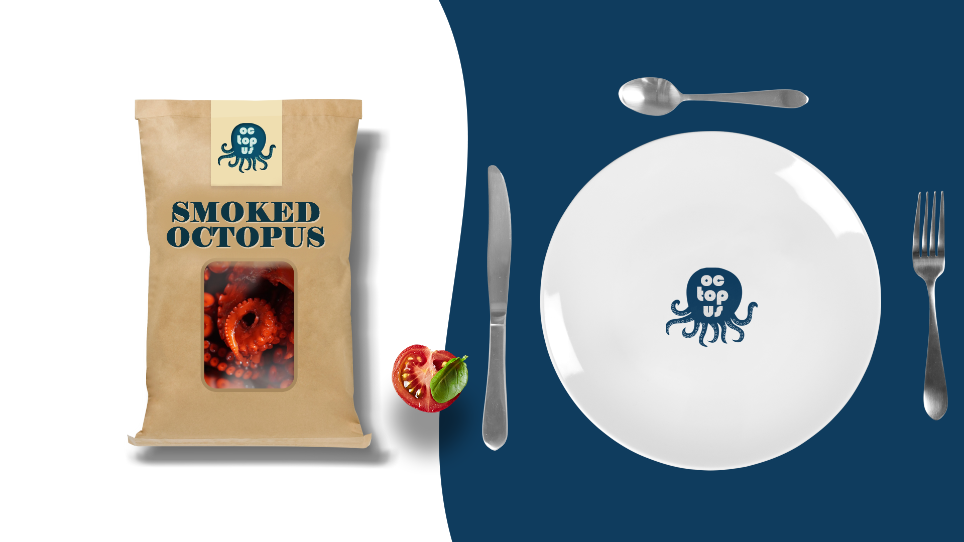 OCTOPUS - СЕТЬ МАГАЗИНОВ СВЕЖАЙШИХ МОРЕПРОДУКТОВ И ДЕЛИКАТЕС — Изображение №4 — Графика на Dprofile