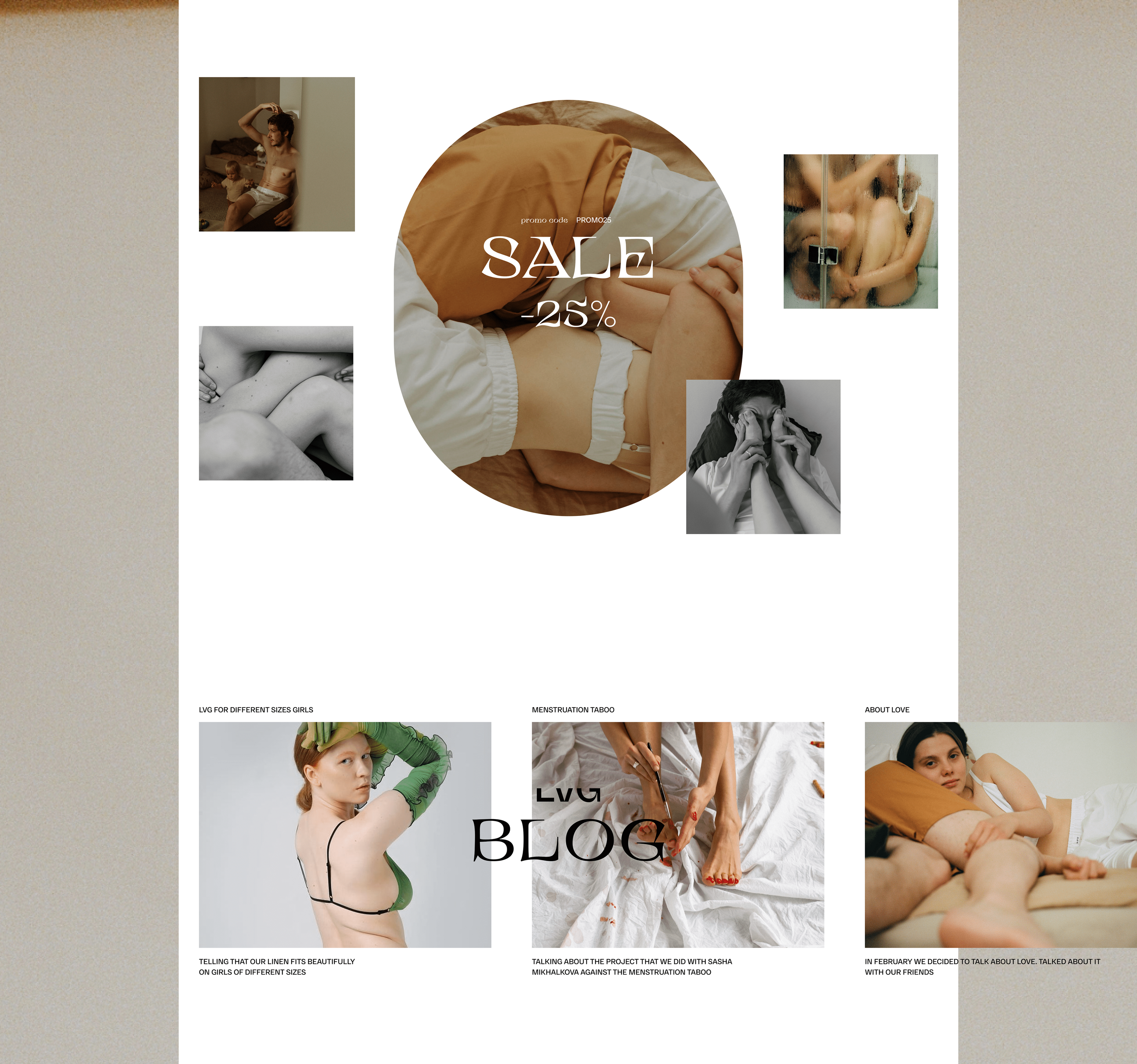 LVG lingerie store design concept — Изображение №5 — Интерфейсы на Dprofile