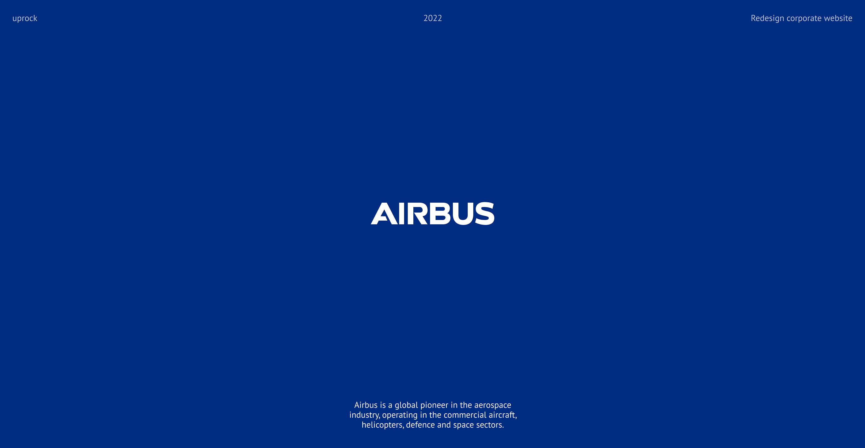 Redesign of the Airbus corporate website — Изображение №1 — Интерфейсы, Анимация на Dprofile