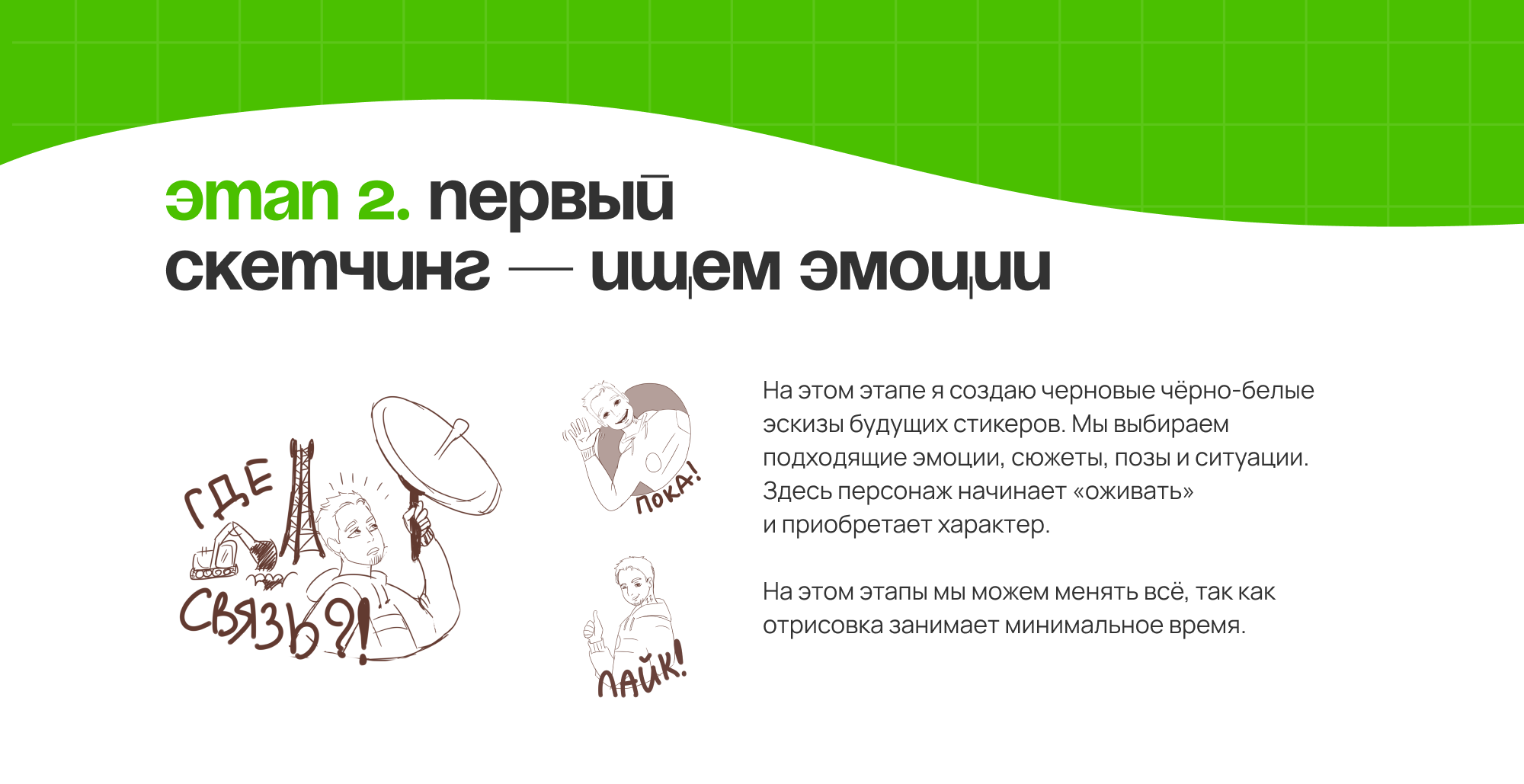 Стикеры для телеграм на заказ — Изображение №5 — Иллюстрация на Dprofile