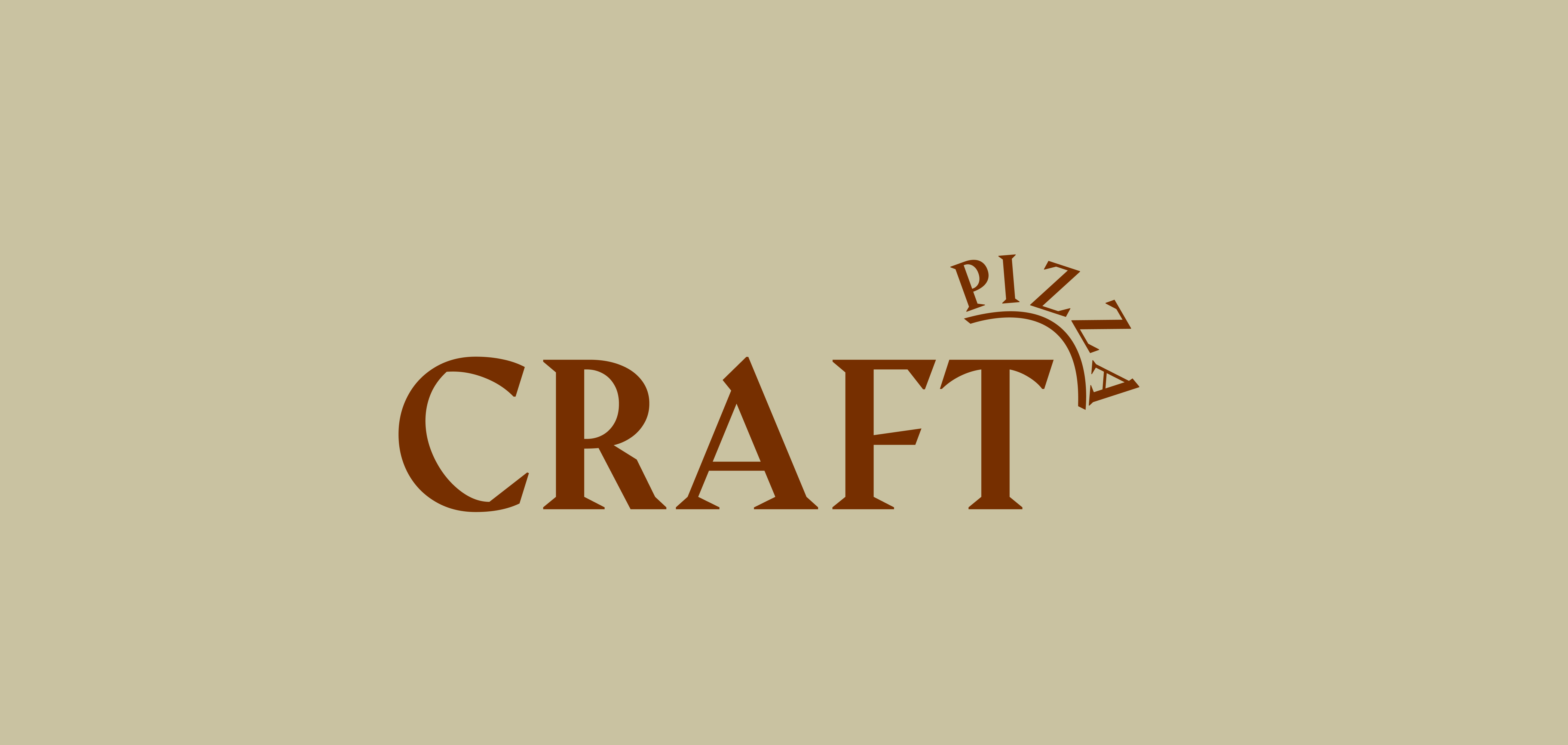 CRAFT PIZZA фирменный стиль — Изображение №1 — Брендинг, Графика на Dprofile