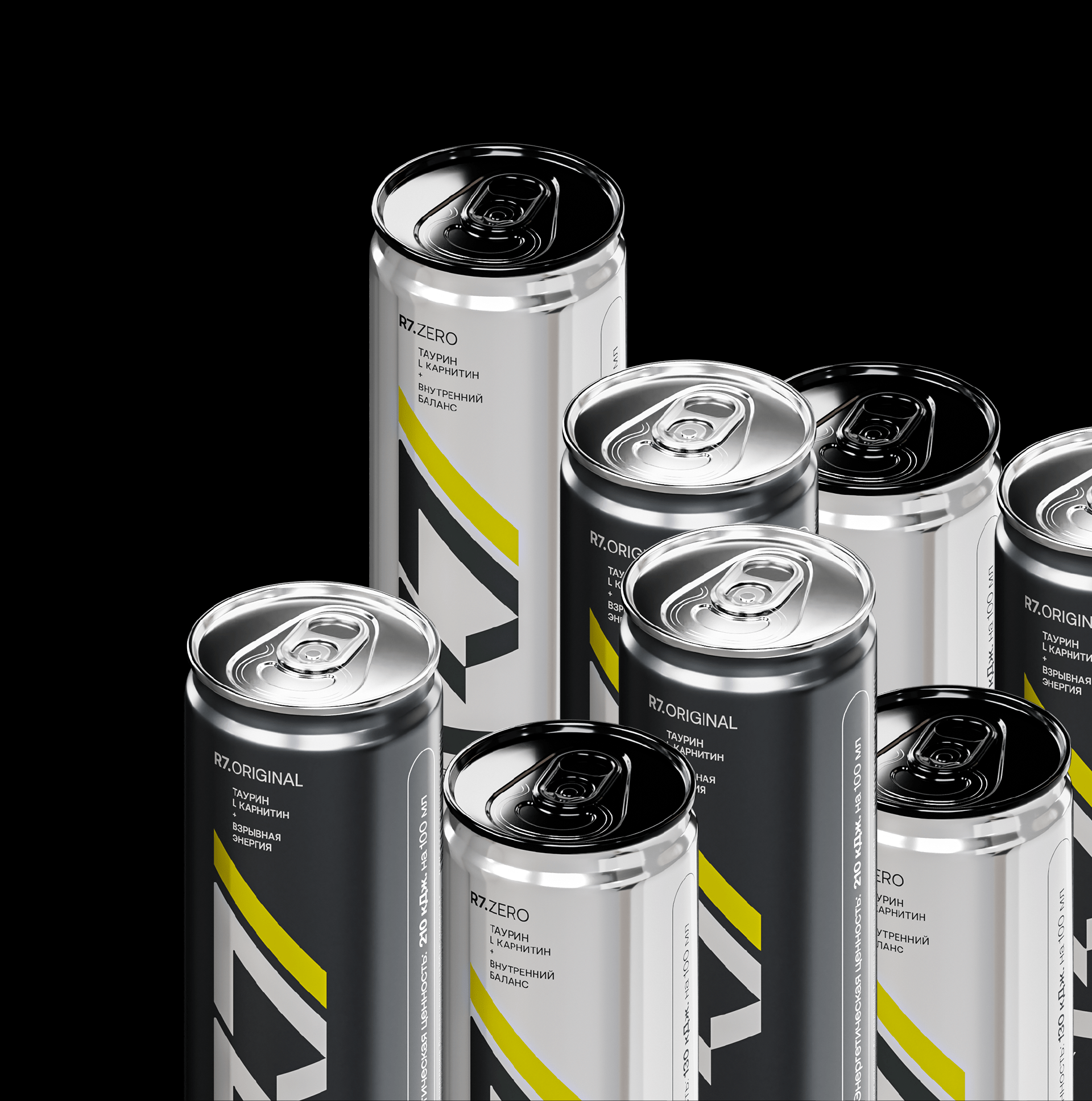 R7. Energy Drink — Изображение №2 — Брендинг на Dprofile
