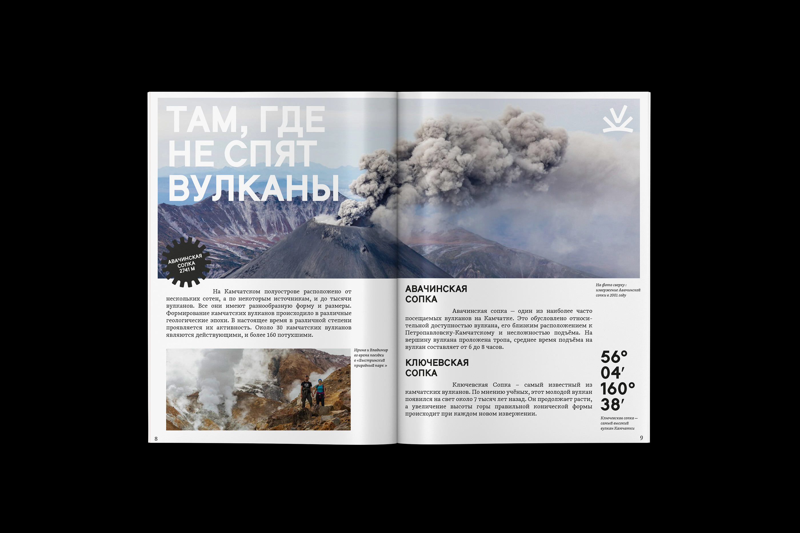 Вулканы Камчатки — Изображение №13 — Брендинг, Графика на Dprofile
