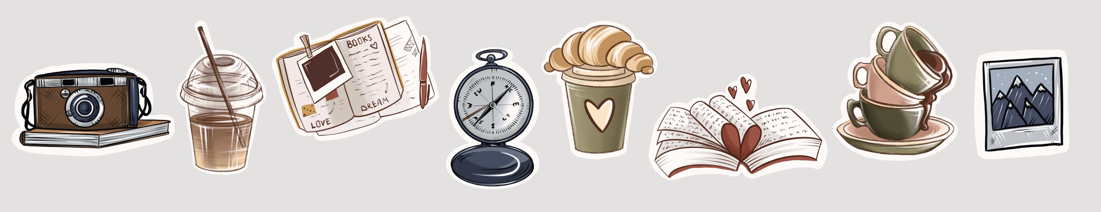 Funny sticker sheet — Изображение №5 — Иллюстрация на Dprofile