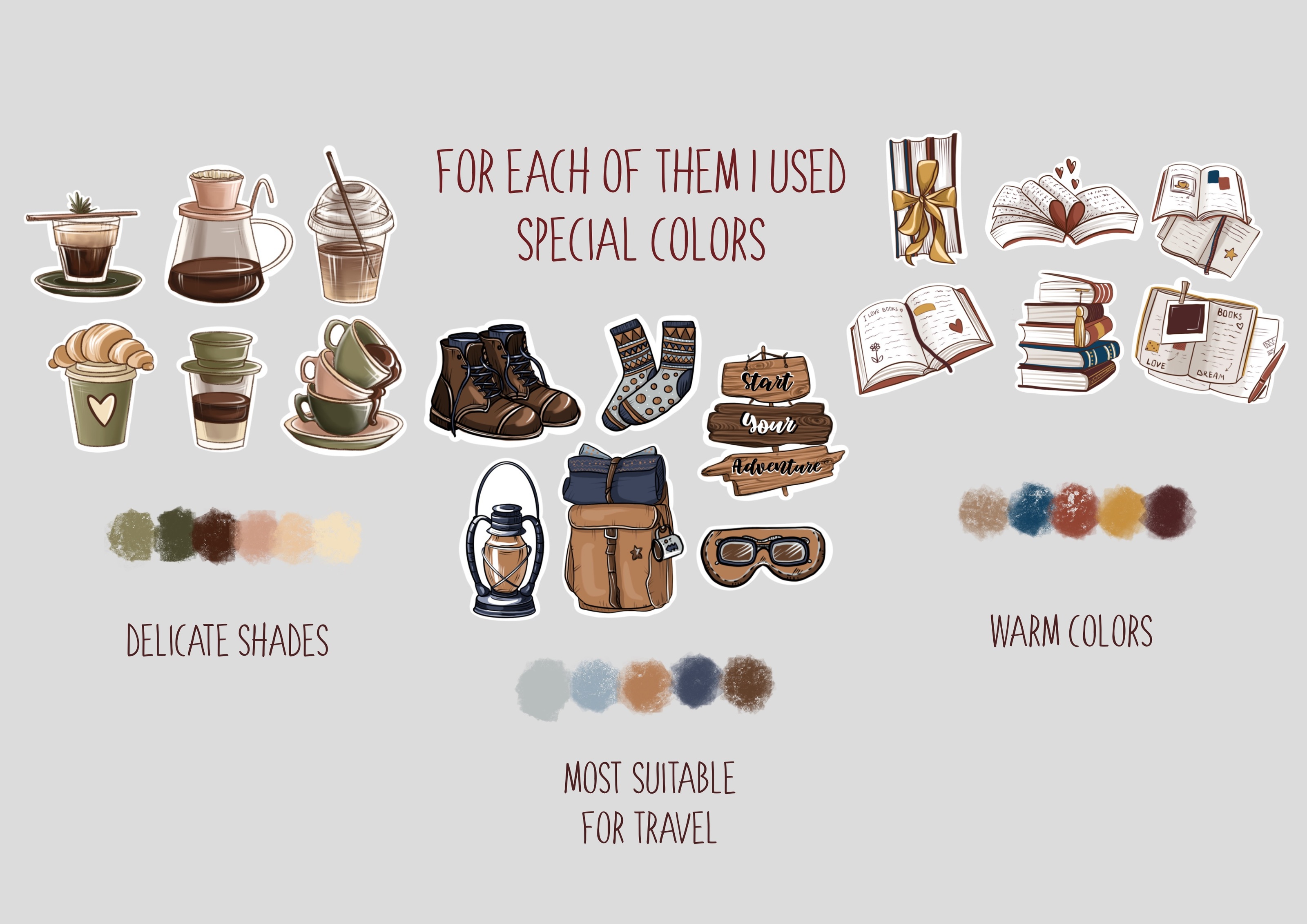 Funny sticker sheet — Изображение №4 — Иллюстрация на Dprofile