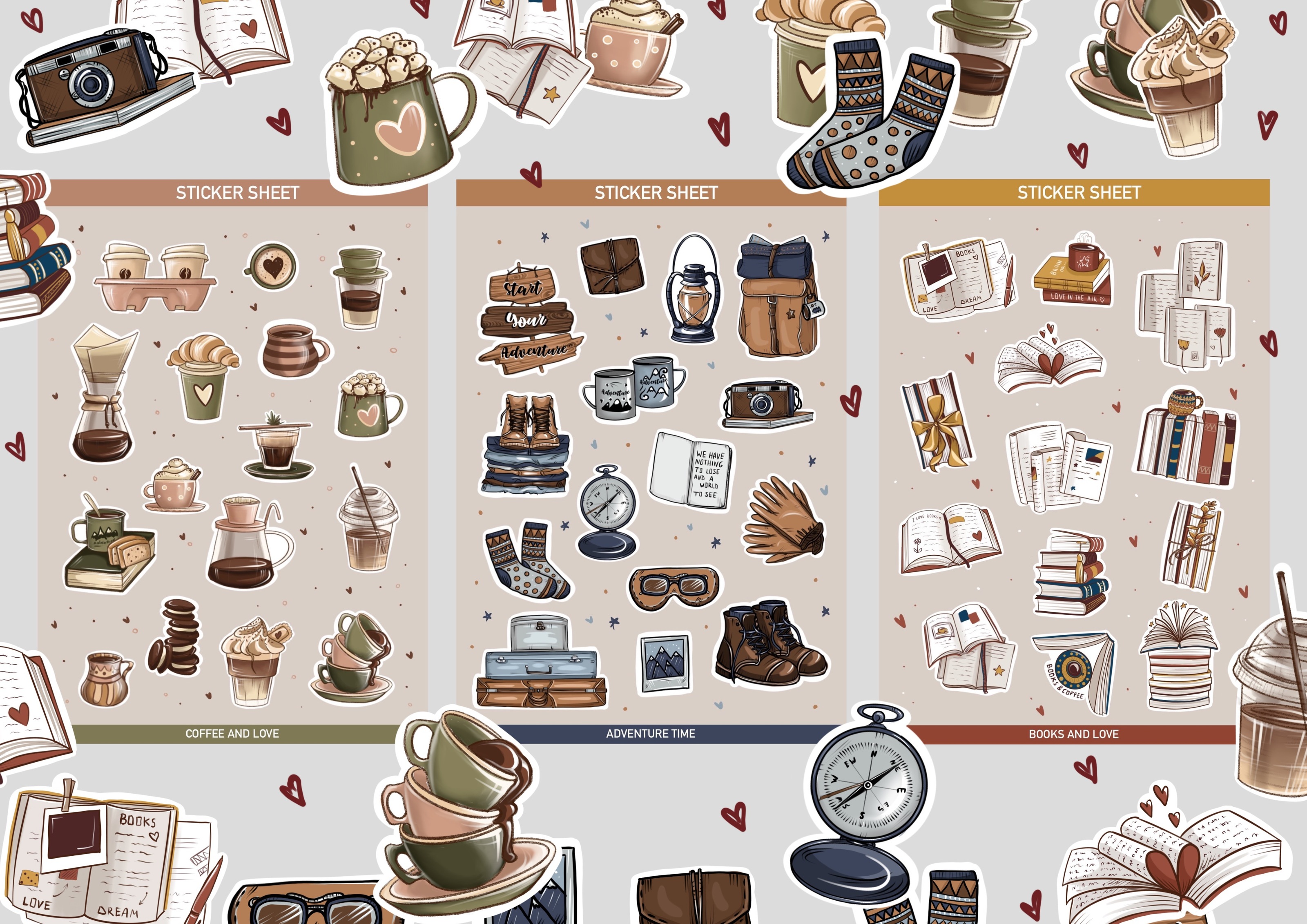 Funny sticker sheet — Изображение №9 — Иллюстрация на Dprofile