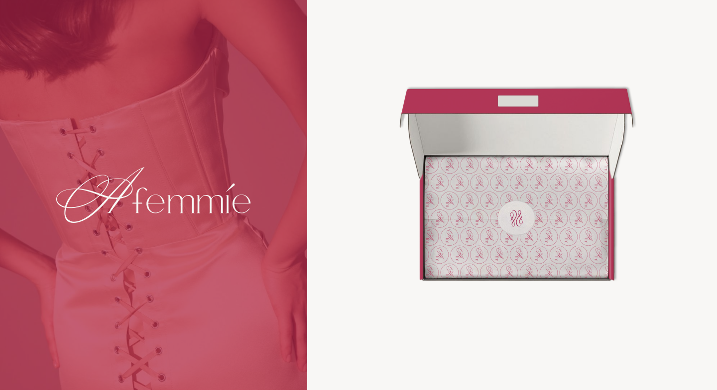 Фирменный стиль бренда Afemmie — Изображение №10 — Брендинг на Dprofile