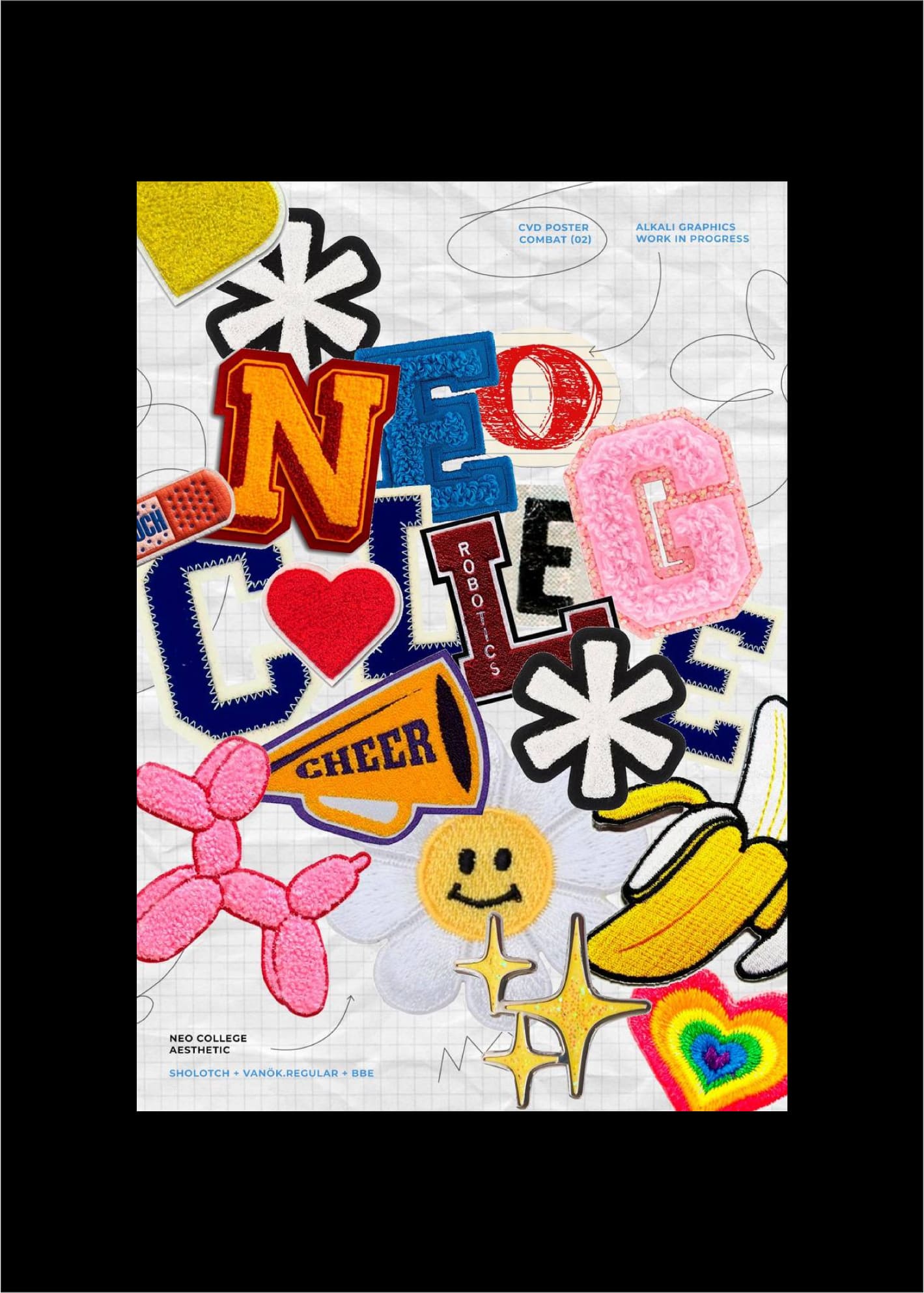Neo College Aesthetic — Изображение №1 — Графика на Dprofile