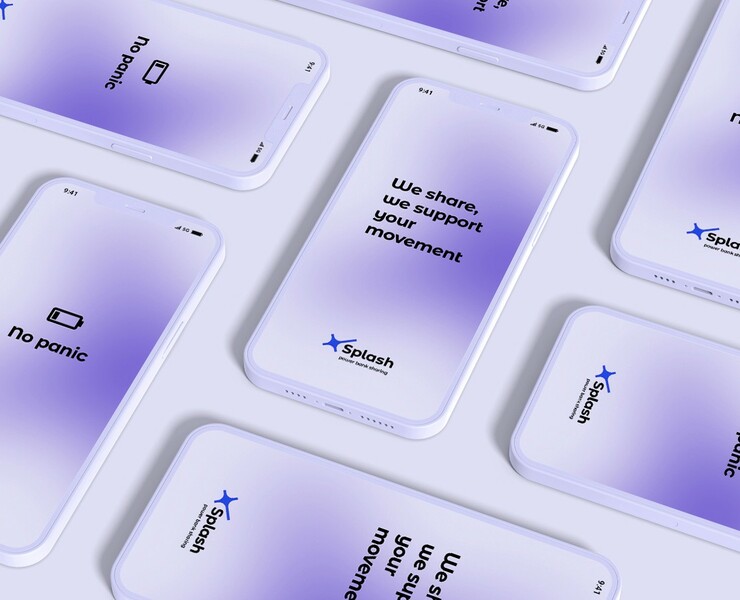 Splash. Power bank sharing — Брендинг на Dprofile