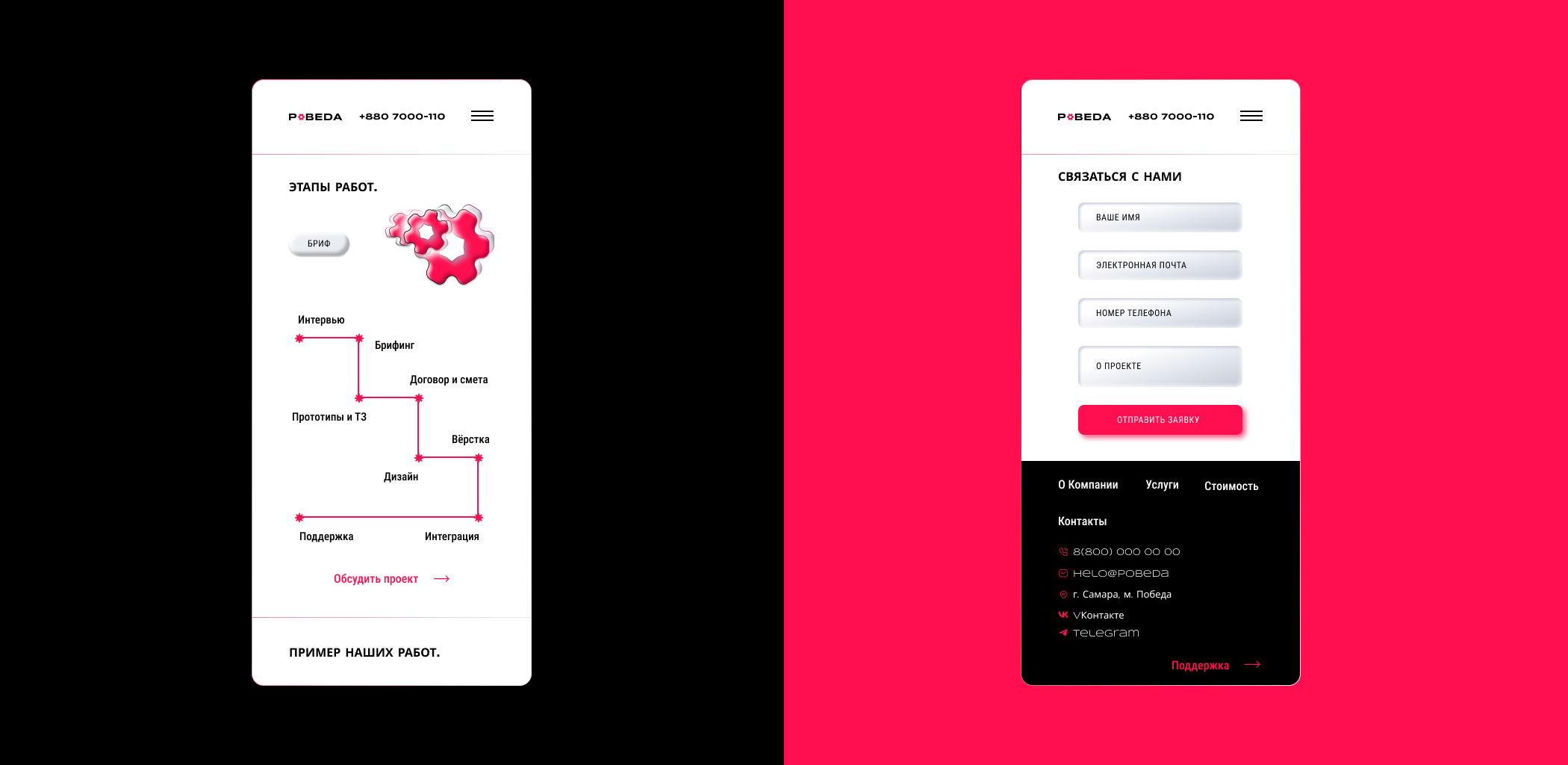 Digital agency website | Дизайн сайта агентства — Изображение №16 — Интерфейсы на Dprofile