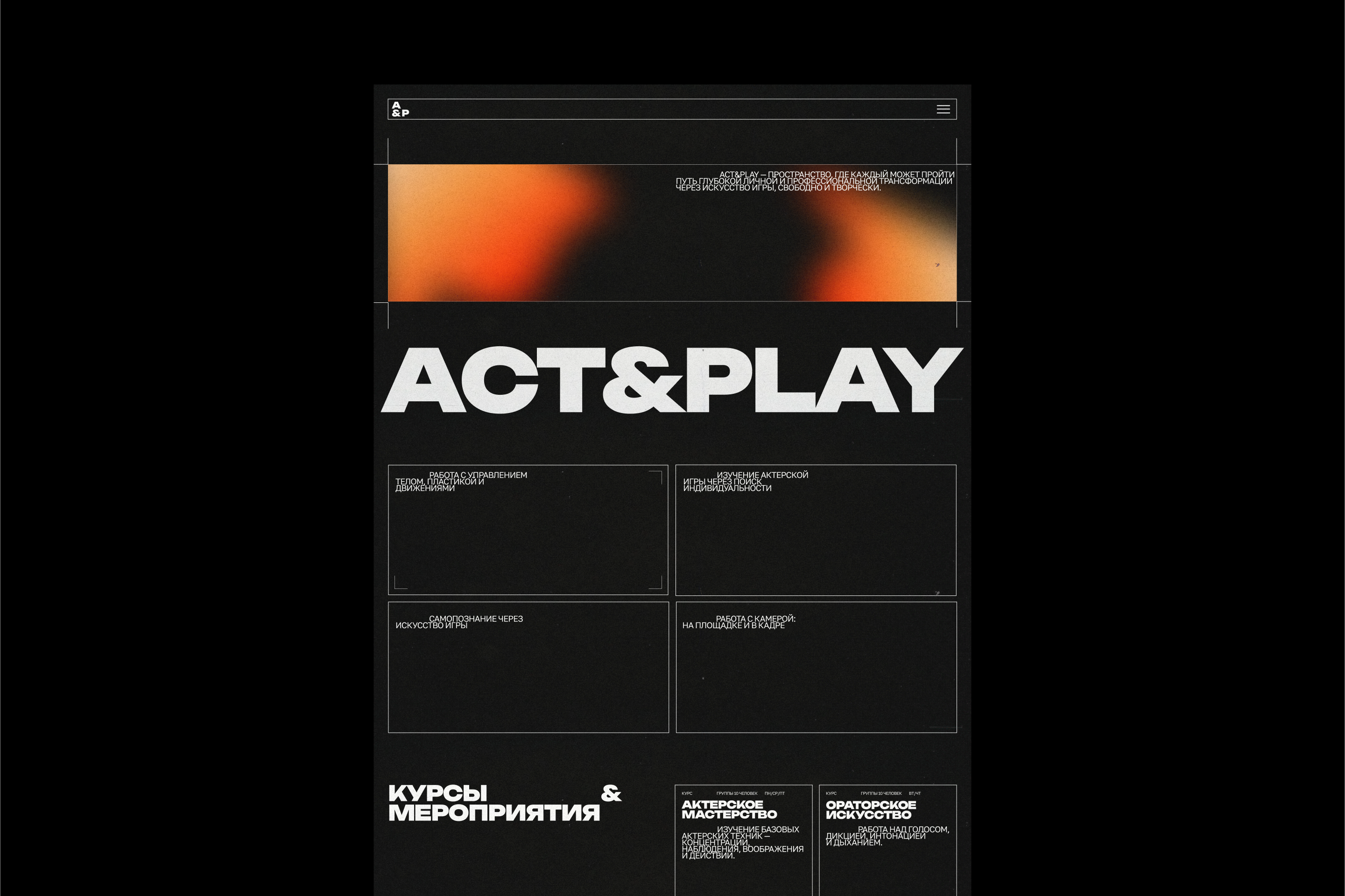 ACT&PLAY — Изображение №10 — Брендинг на Dprofile