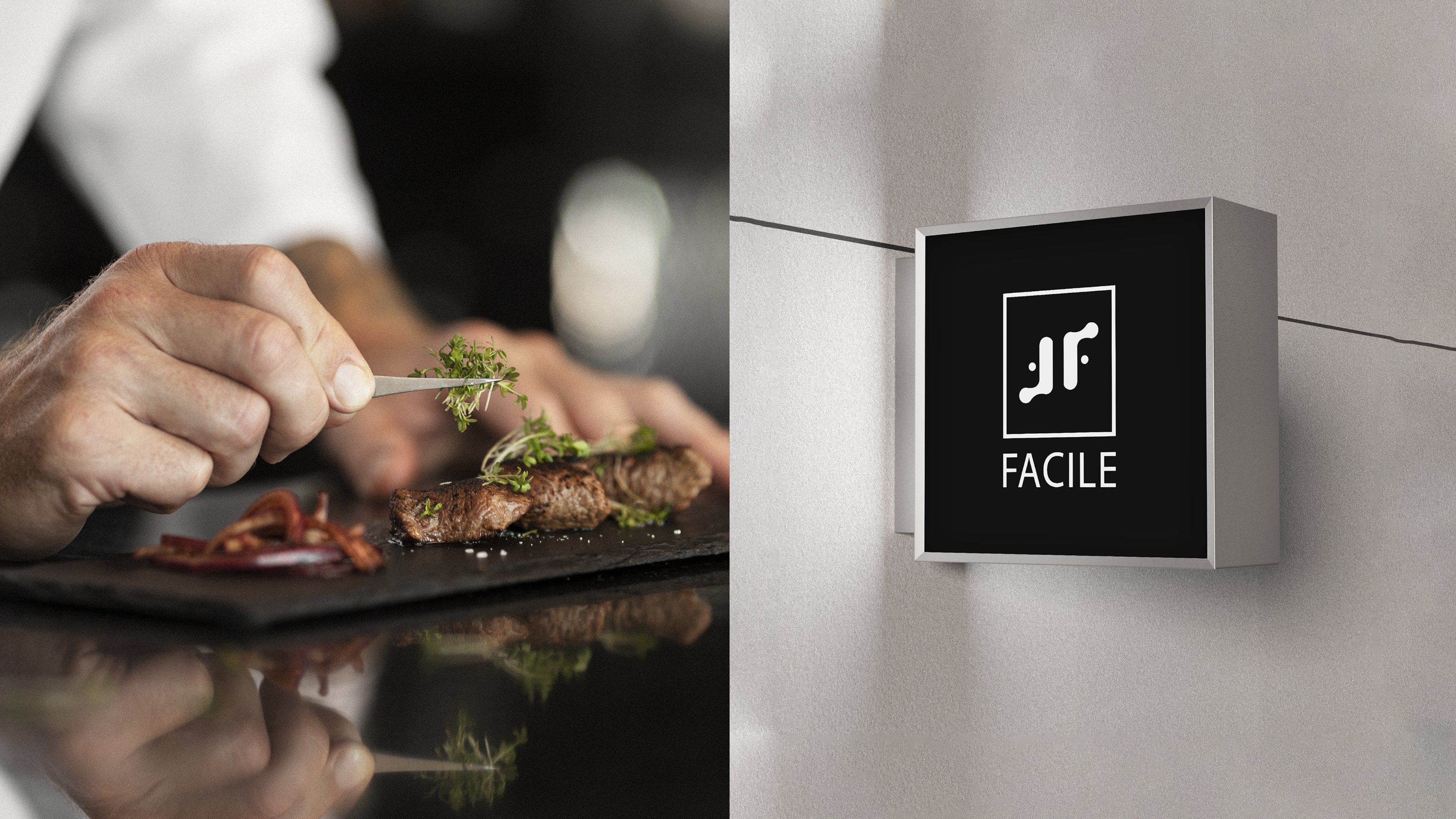 Logo & Restaurant Identity — Facile — Изображение №11 — Брендинг на Dprofile