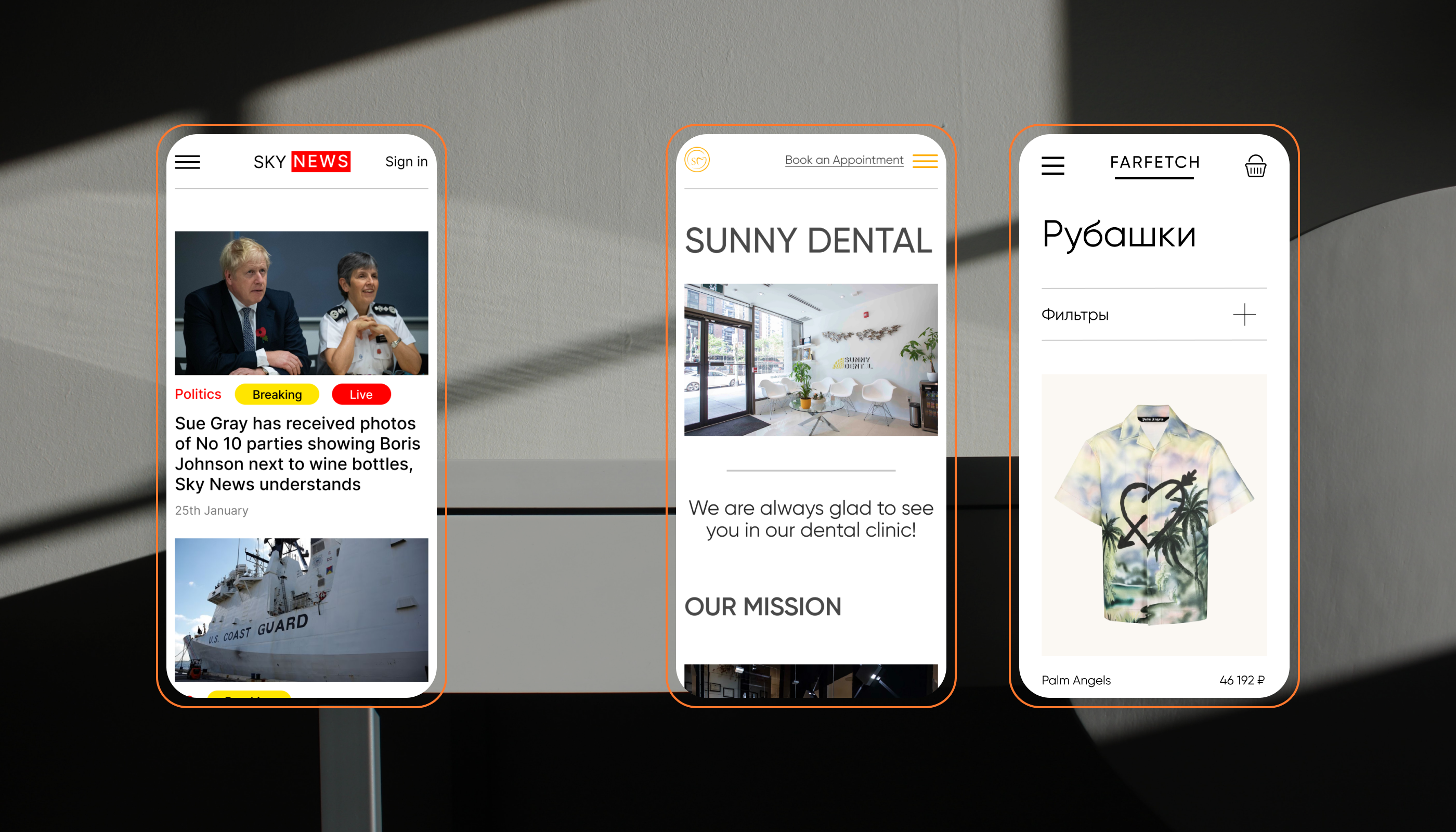 UX/UI DESIGNER | PORTFOLIO WEBSITE — Изображение №3 — Интерфейсы на Dprofile