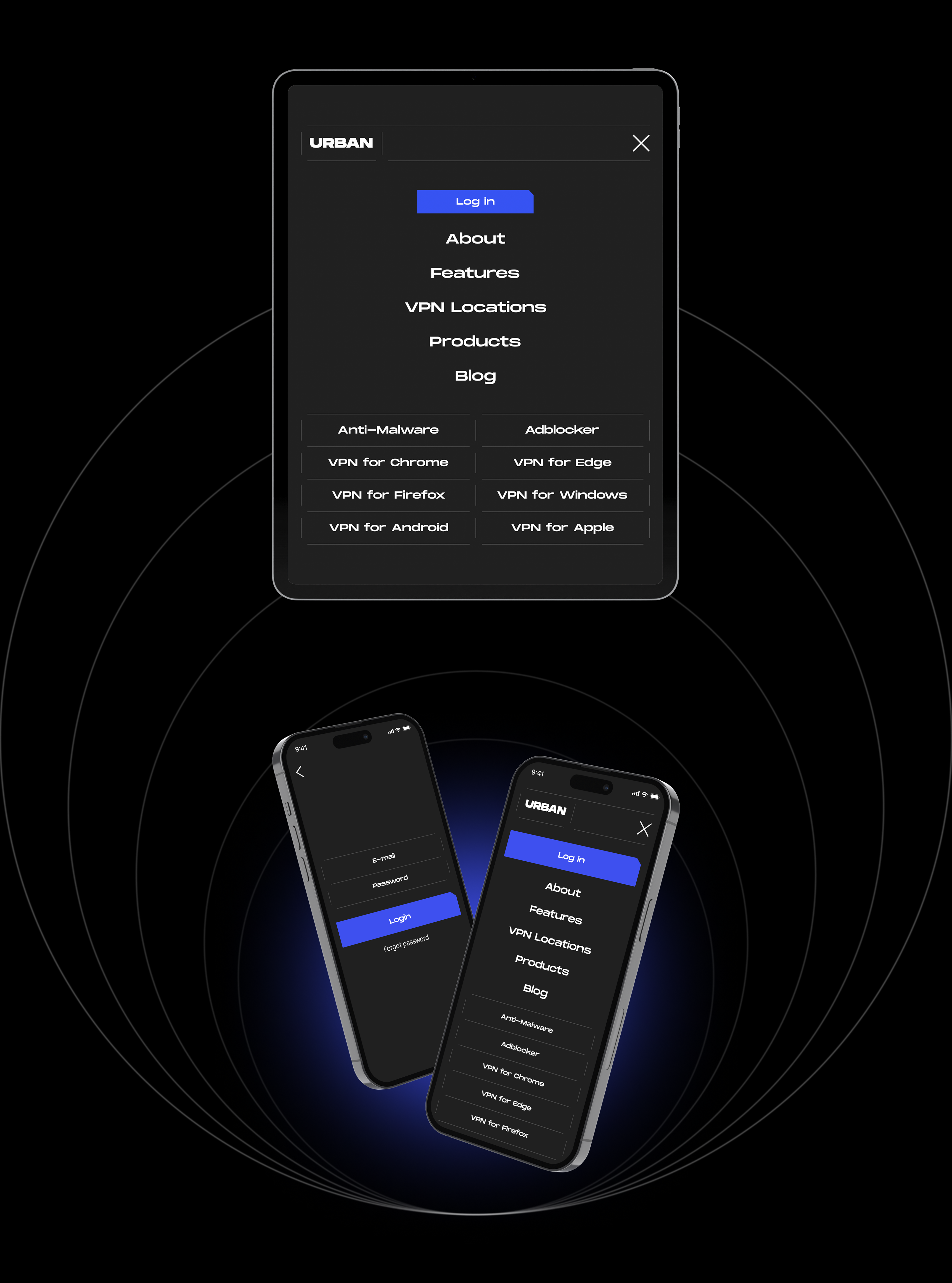 URBAN VPN | CONCEPT REDESIGN — Изображение №10 — Интерфейсы, Брендинг на Dprofile