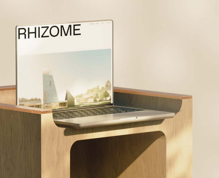 RHIZOME — Интерфейсы, Брендинг на Dprofile