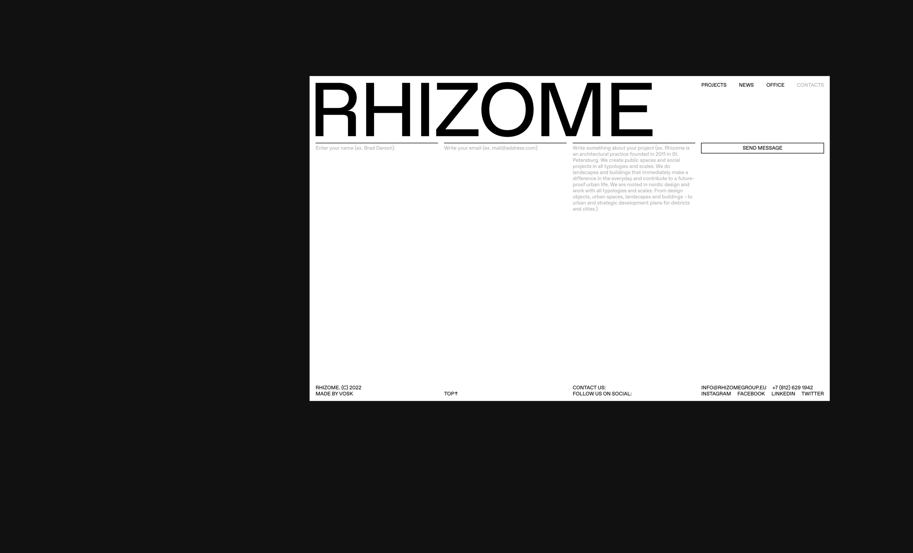 RHIZOME — Изображение №8 — Интерфейсы, Брендинг на Dprofile