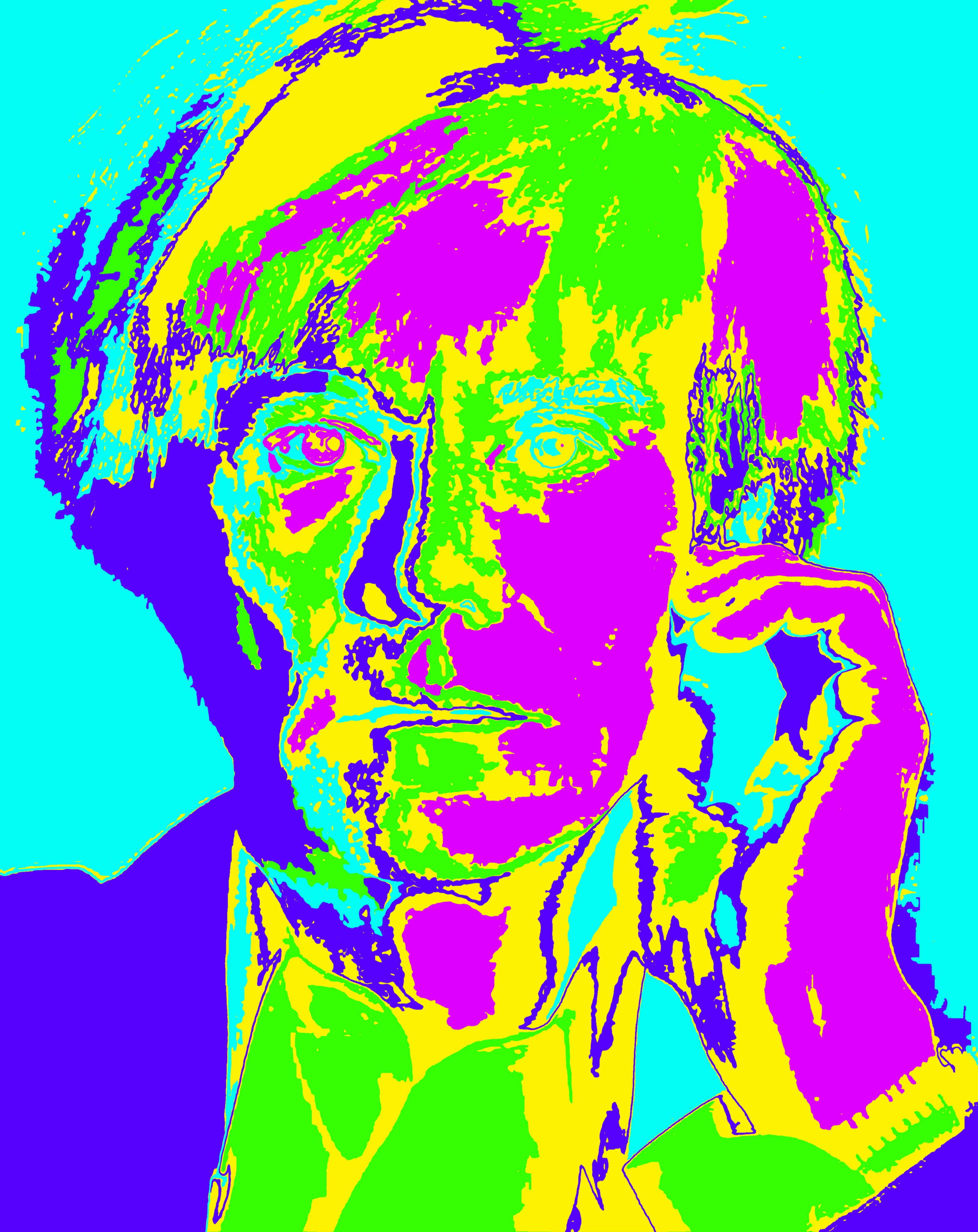 12 портретов Энди Уорхола в стиле pop art — Изображение №5 — Иллюстрация, Графика на Dprofile