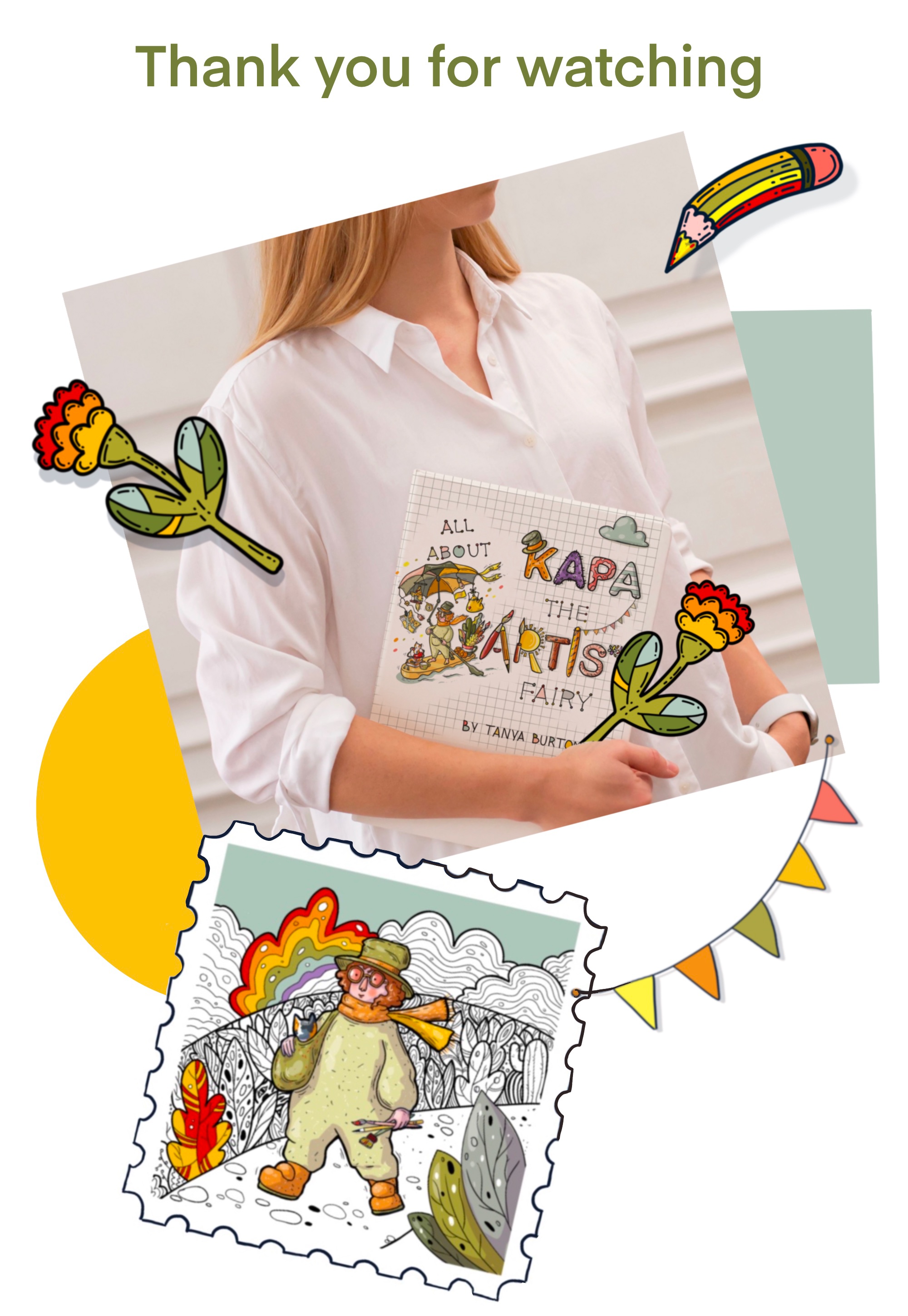 КОНЦЕПТ-ПРОЕКТ КНИГИ-РАСКРАСКИ ПРО ВОЛШЕБИЦУ И ХУДОЖНИЦУ — Изображение №10 — Иллюстрация на Dprofile