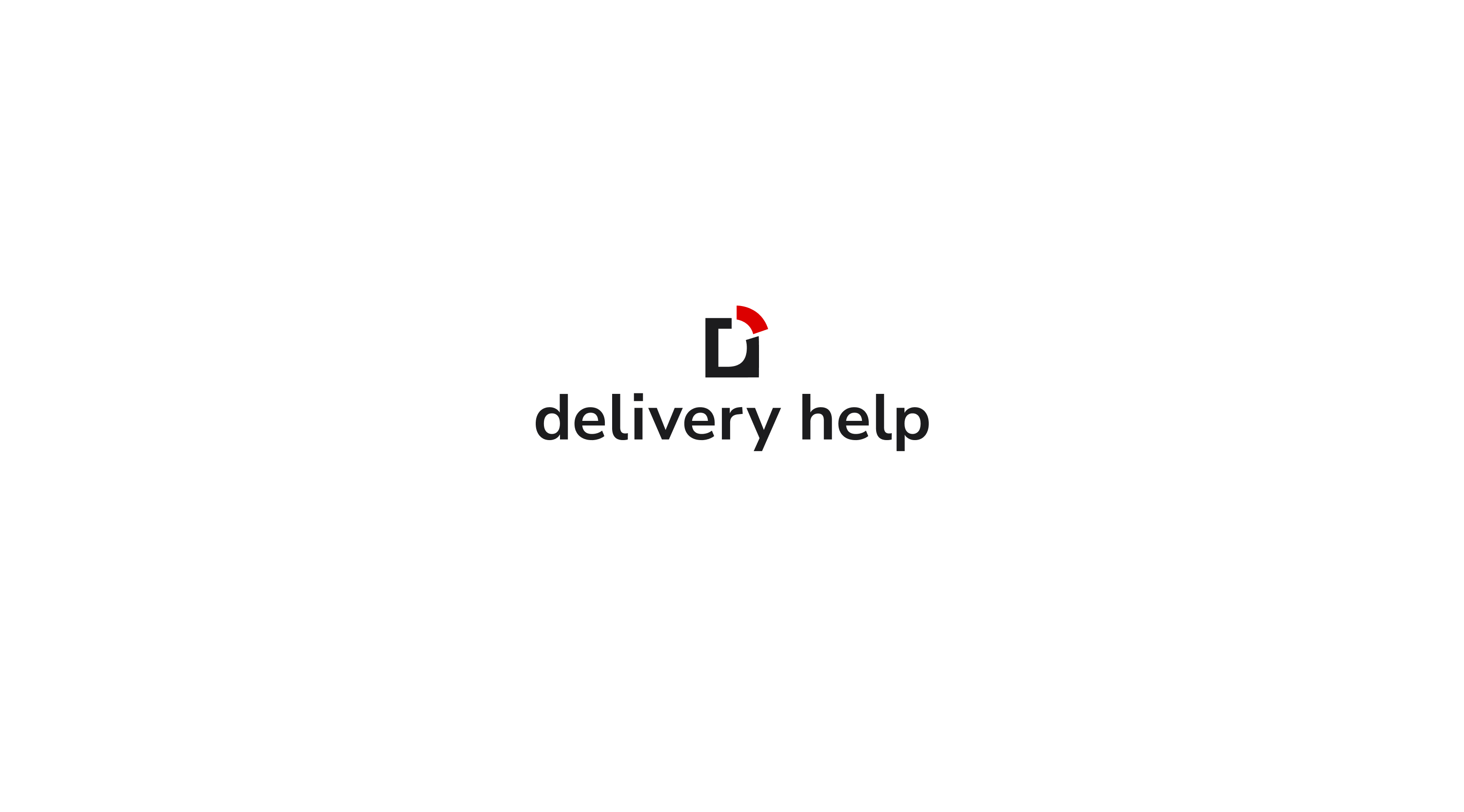 Фирменный стиль Delivery help, сайт — Изображение №1 — Брендинг на Dprofile