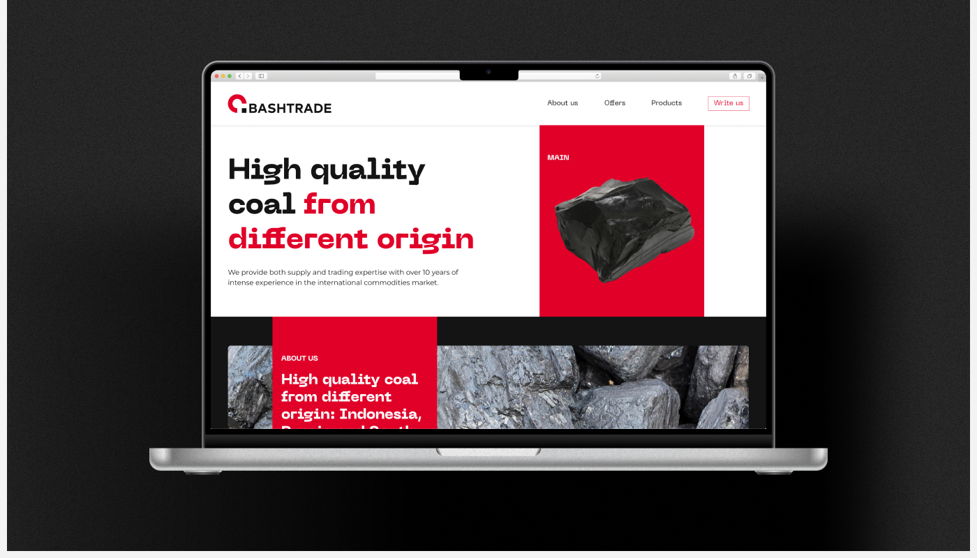 Trading company Landing page — Изображение №6 — Интерфейсы на Dprofile