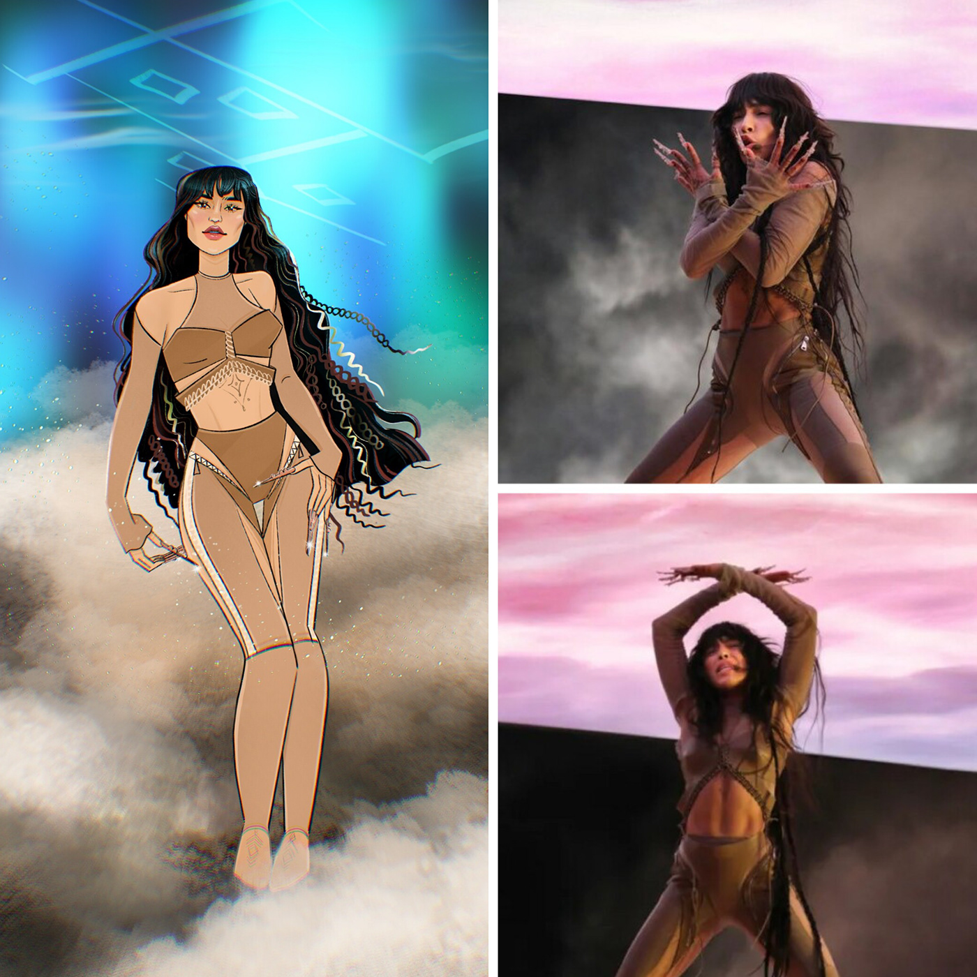 Фавориты EUROVISION 2023 — Изображение №2 — Иллюстрация, Графика на Dprofile