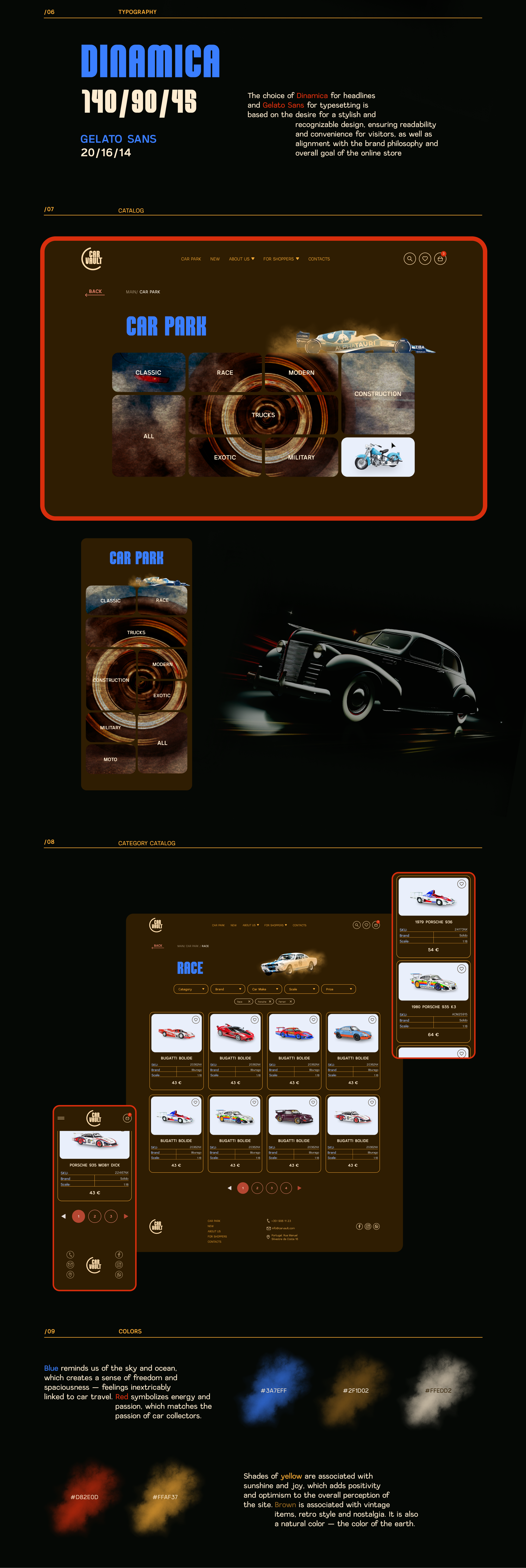 Car Vault | Store Website — Изображение №3 — Интерфейсы на Dprofile