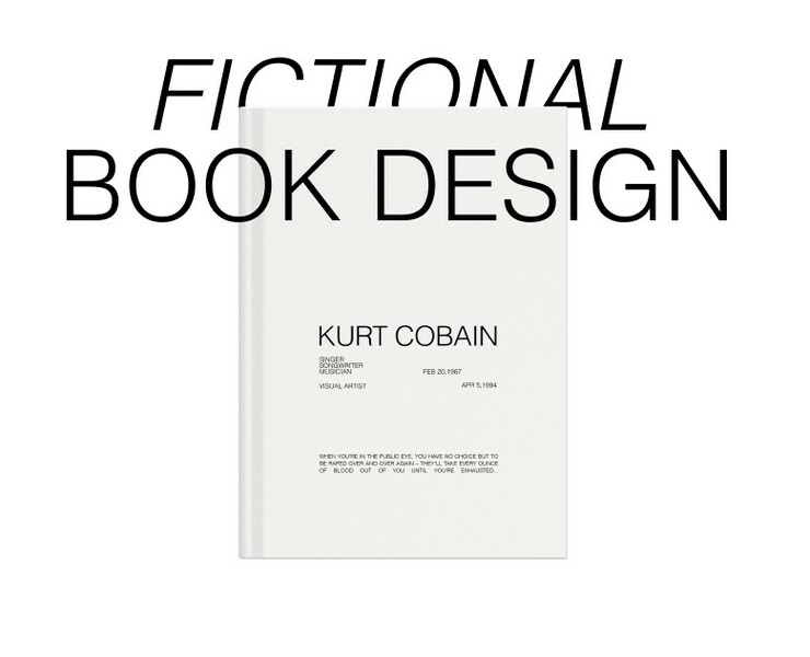 book design | kurt cobain на Dprofile