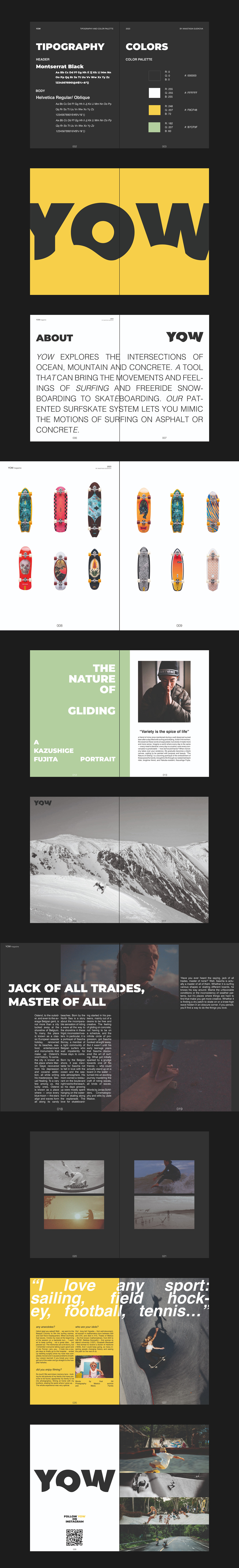 magazine design | YOW — Изображение №3 — Брендинг, Иллюстрация на Dprofile