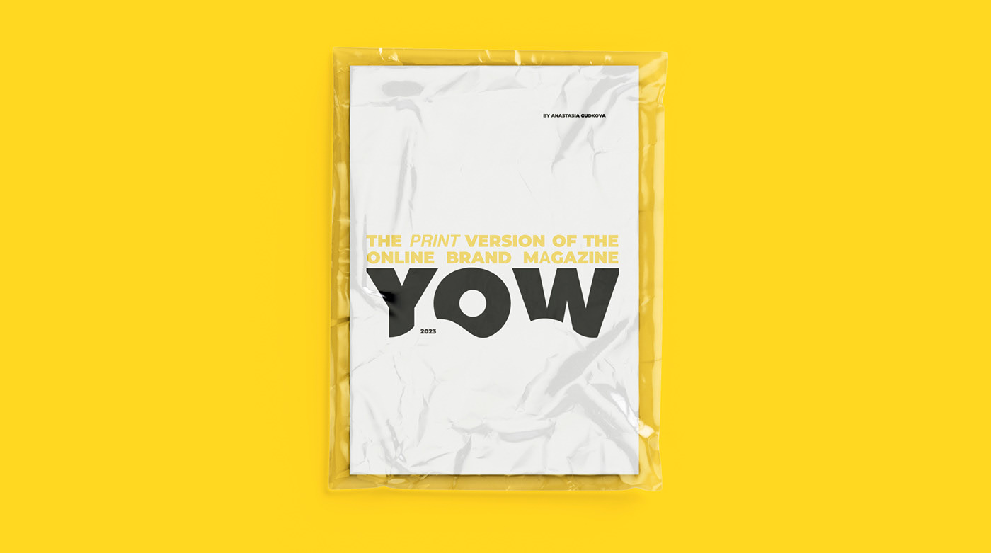 magazine design | YOW — Изображение №1 — Брендинг, Иллюстрация на Dprofile