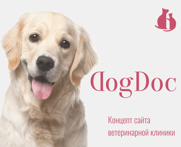DogDoc Концепт сайта ветеринарной клиники — Интерфейсы, Анимация на Dprofile