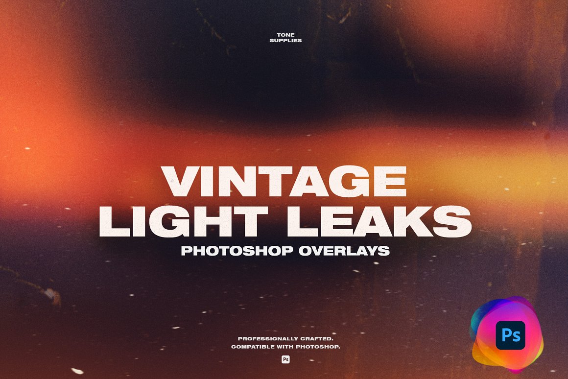 (FREE) 60 Retro Analog Light Leak Overlays — Изображение №1 — Брендинг, Интерфейсы на Dprofile