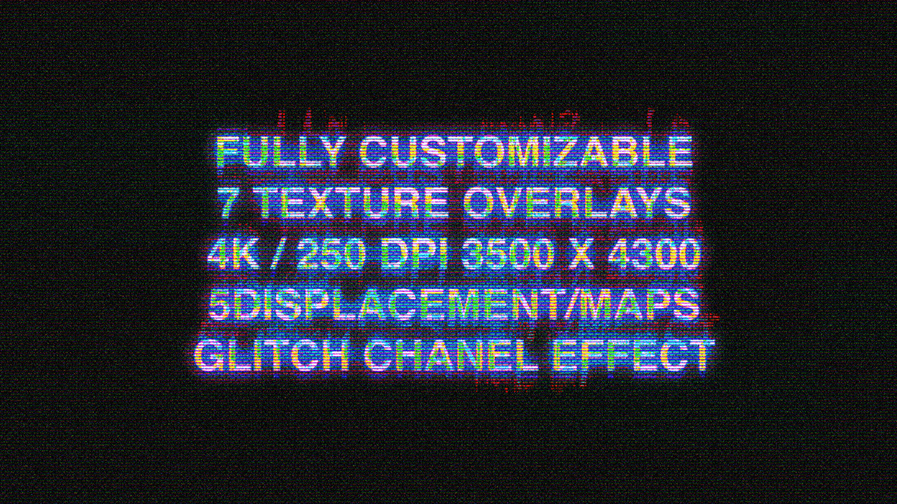 (FREE) CyberPsycho CRT Photoshop Template — Изображение №4 — Брендинг, Графика на Dprofile