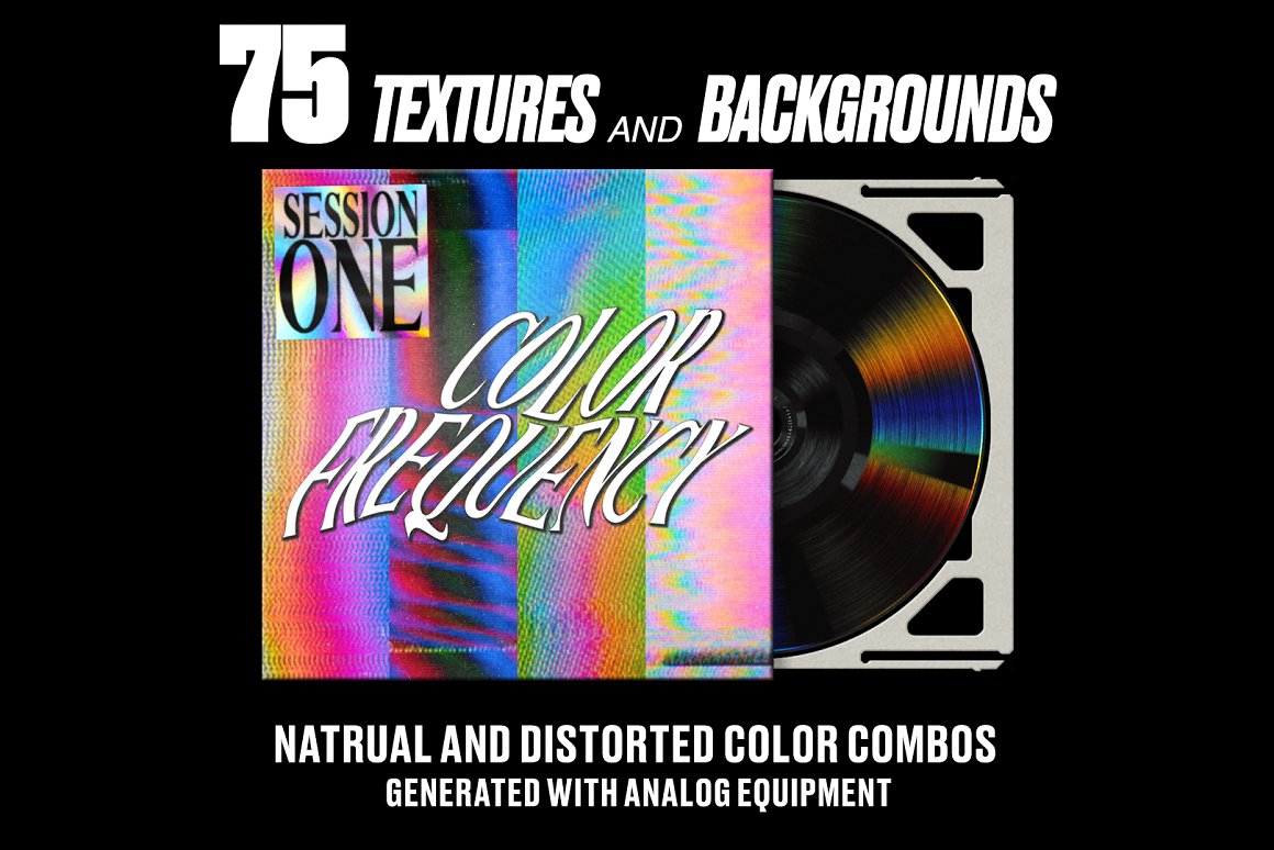 (FREE) 75 Glitch Backgrounds -COLOR_FREQNCY — Изображение №2 — Интерфейсы, Маркетинг на Dprofile