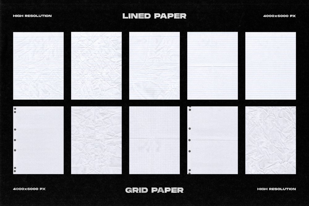 (FREE) Rough Paper Textures (30 Assets) — Изображение №5 — Брендинг, Маркетинг на Dprofile