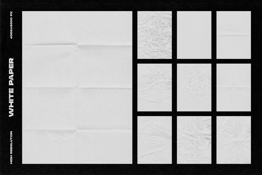(FREE) Rough Paper Textures (30 Assets) — Изображение №4 — Брендинг, Маркетинг на Dprofile