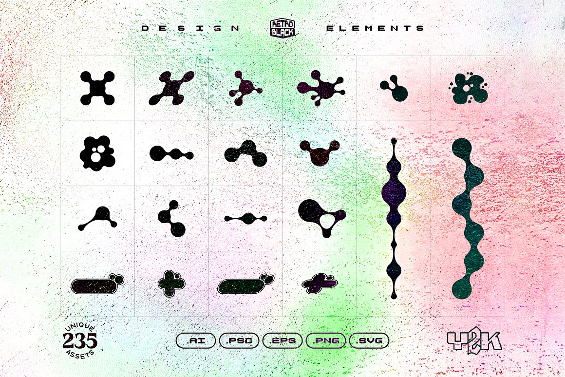(FREE) 235 Y2K Shapes, Icons and Elements — Изображение №4 — Брендинг, Графика на Dprofile