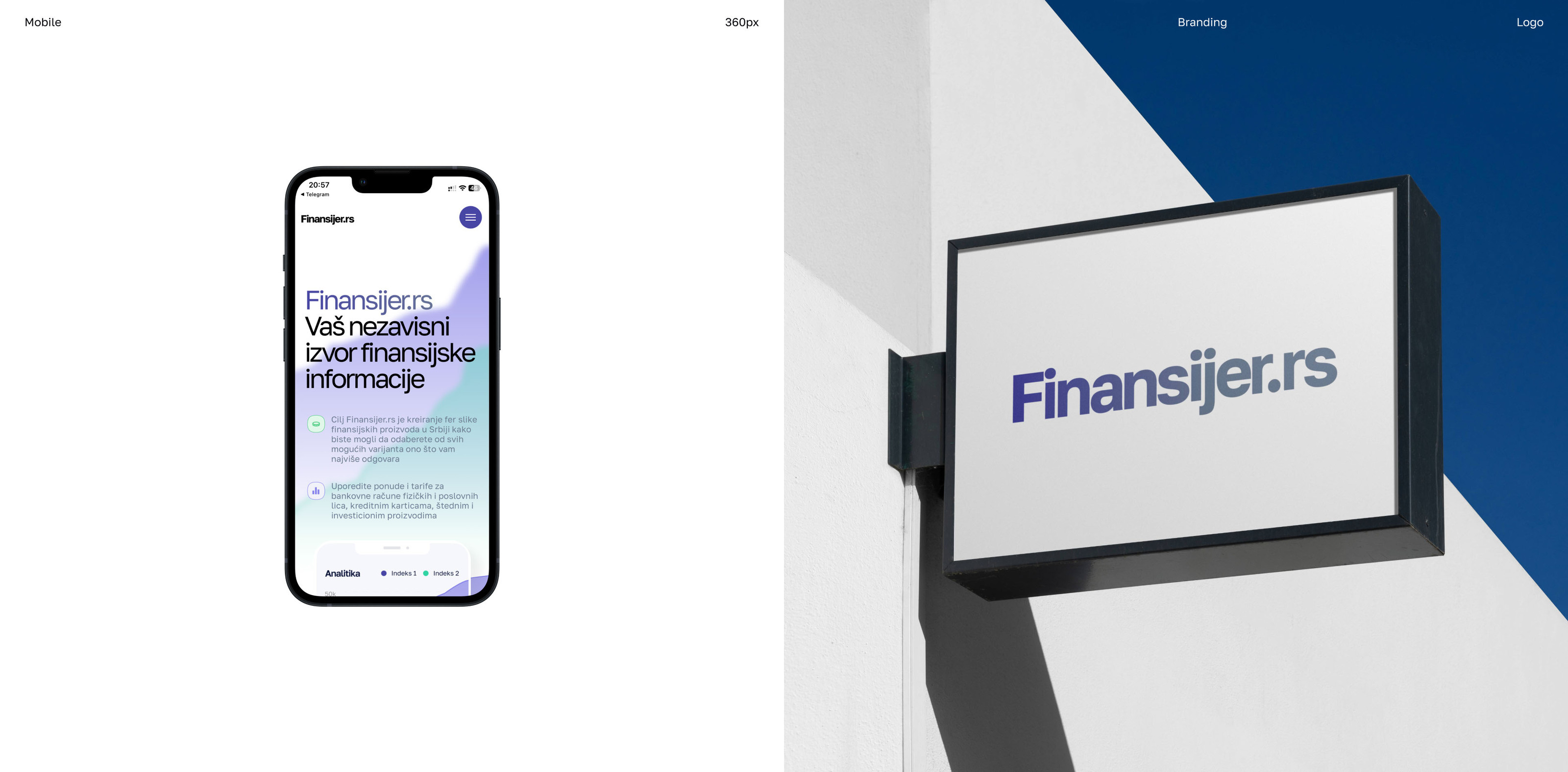 Finansijer.rs | Web. & branding — Изображение №5 — Интерфейсы, Графика на Dprofile