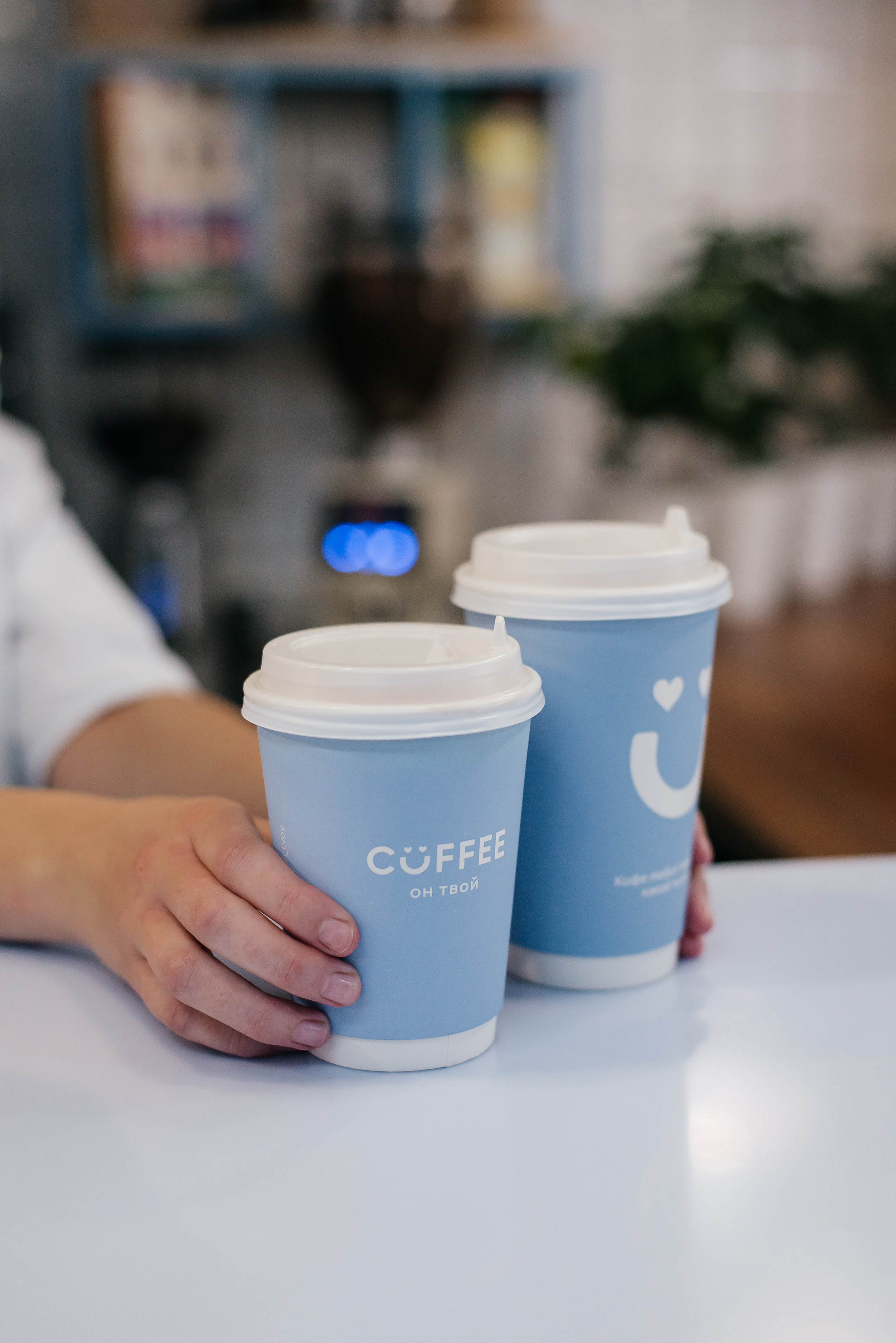 Логотип и фирменный стиль для кофейни "Coffee он твой" — Изображение №8 — Брендинг, Графика на Dprofile