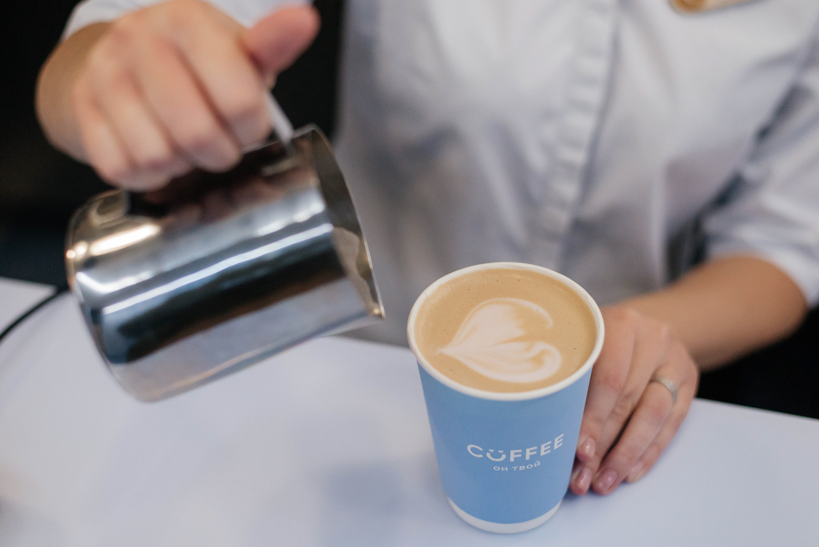 Логотип и фирменный стиль для кофейни "Coffee он твой" — Изображение №20 — Брендинг, Графика на Dprofile