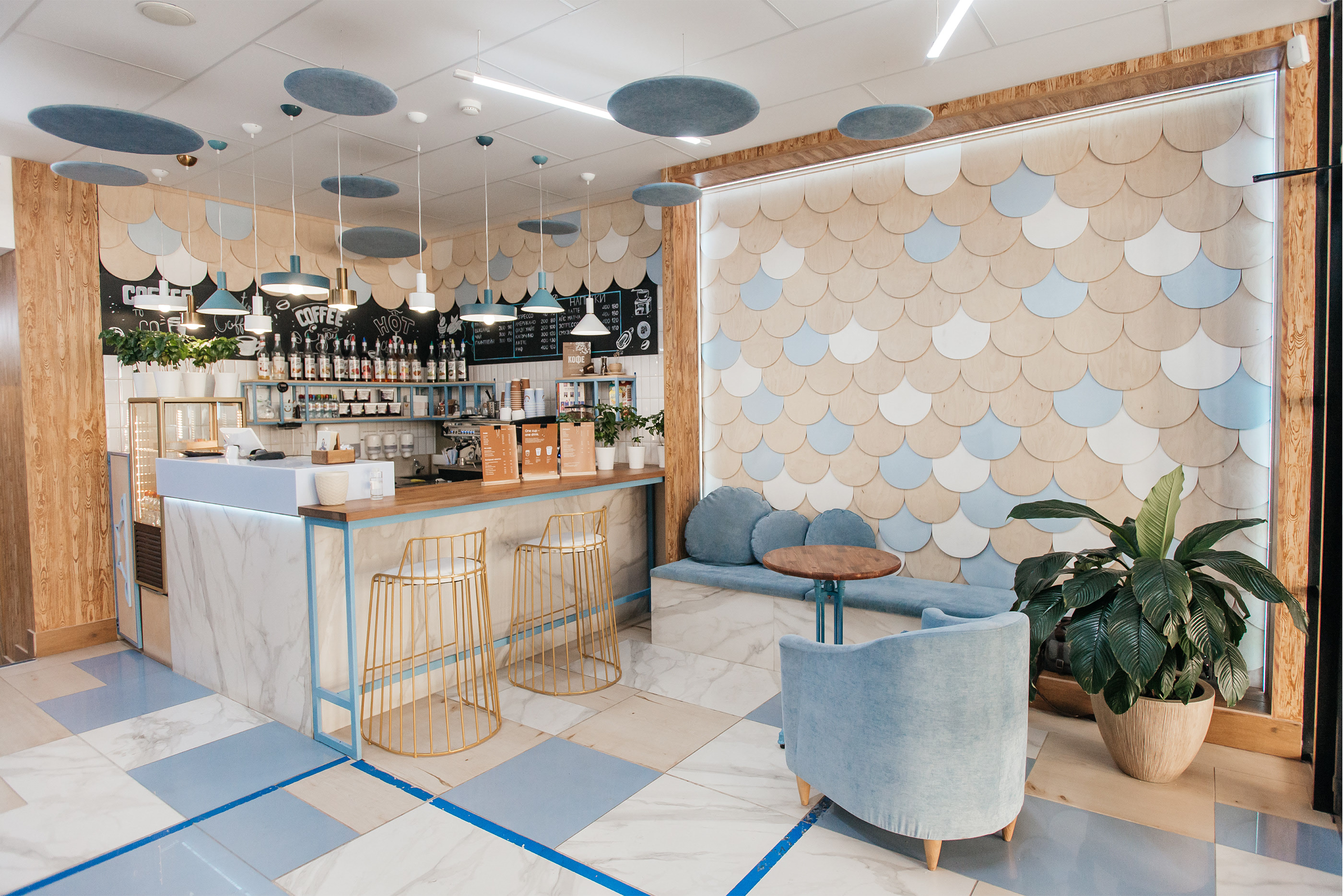 Логотип и фирменный стиль для кофейни "Coffee он твой" — Изображение №1 — Брендинг, Графика на Dprofile