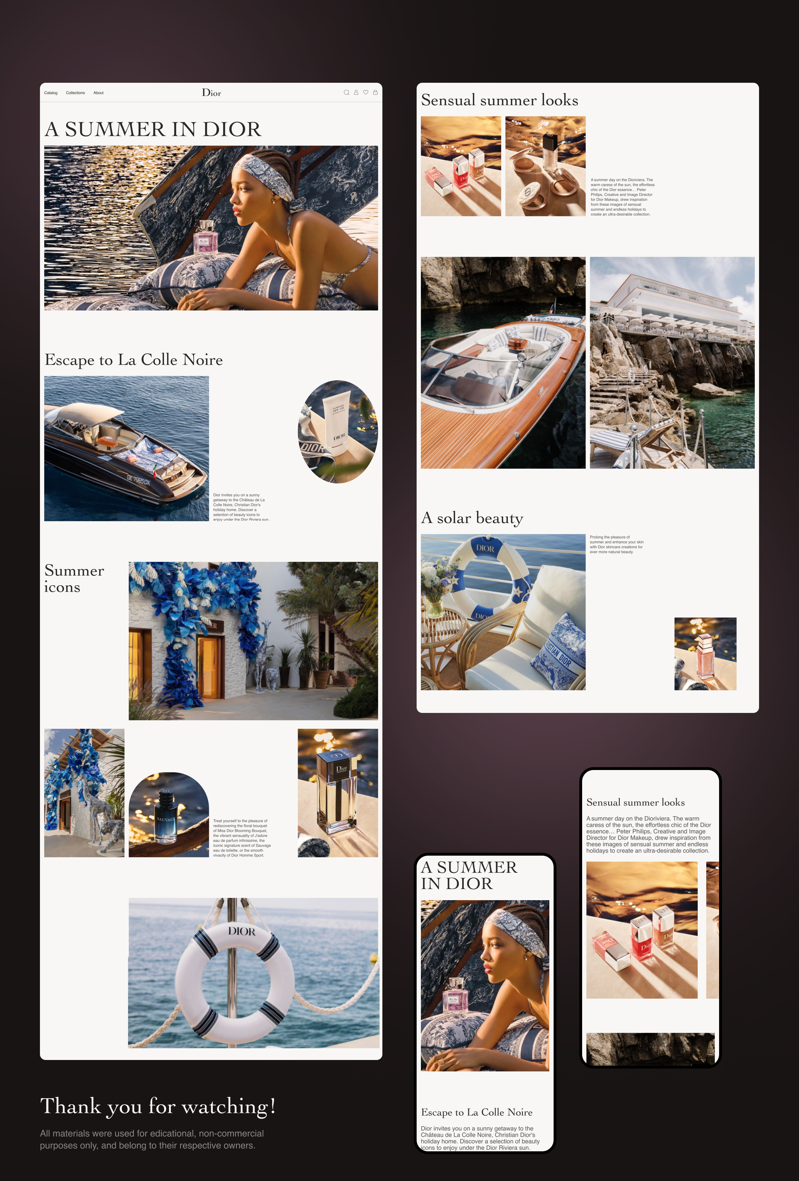 DIOR | E-commerce redesign — Изображение №6 — Интерфейсы на Dprofile