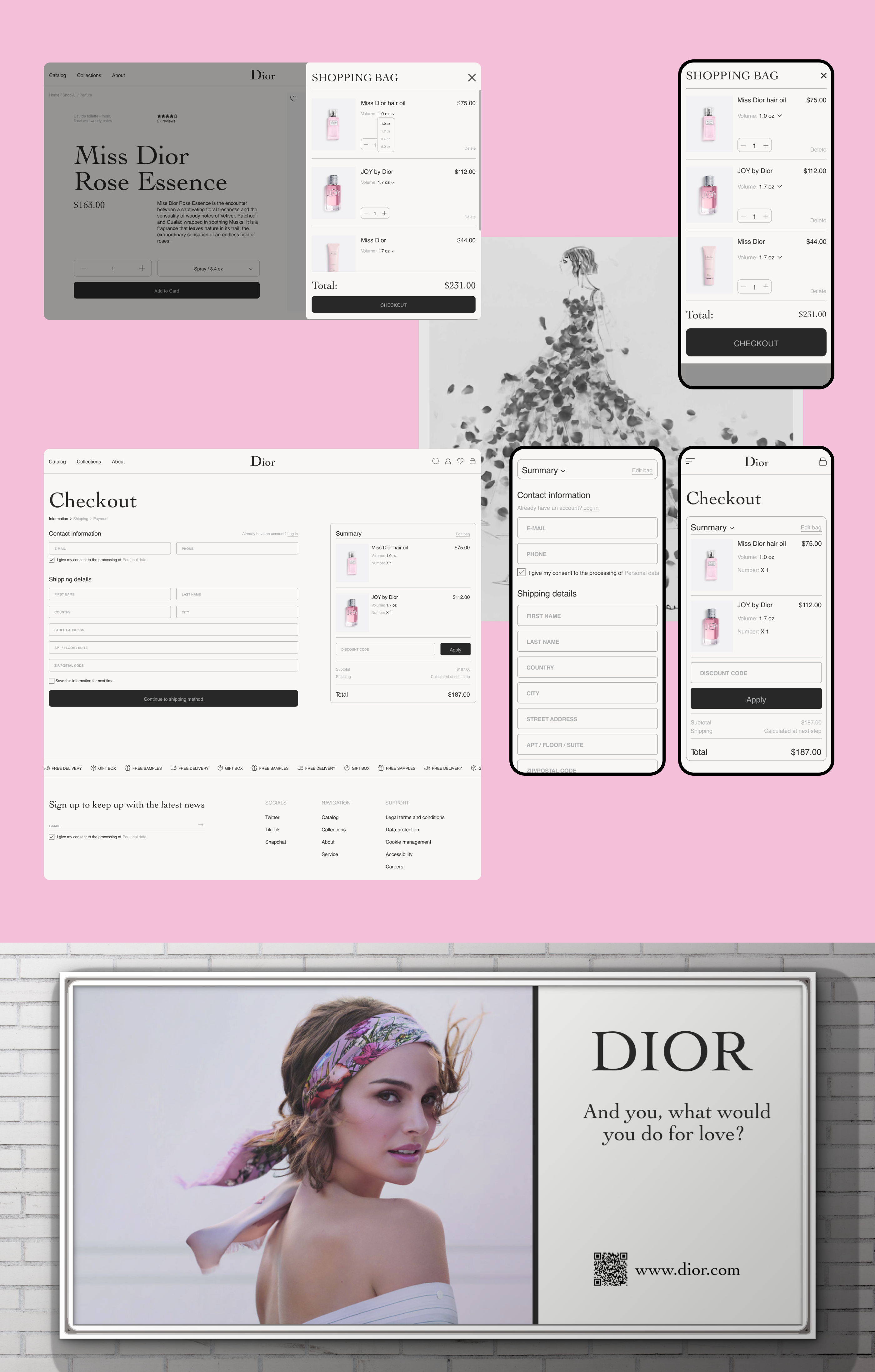 DIOR | E-commerce redesign — Изображение №5 — Интерфейсы на Dprofile